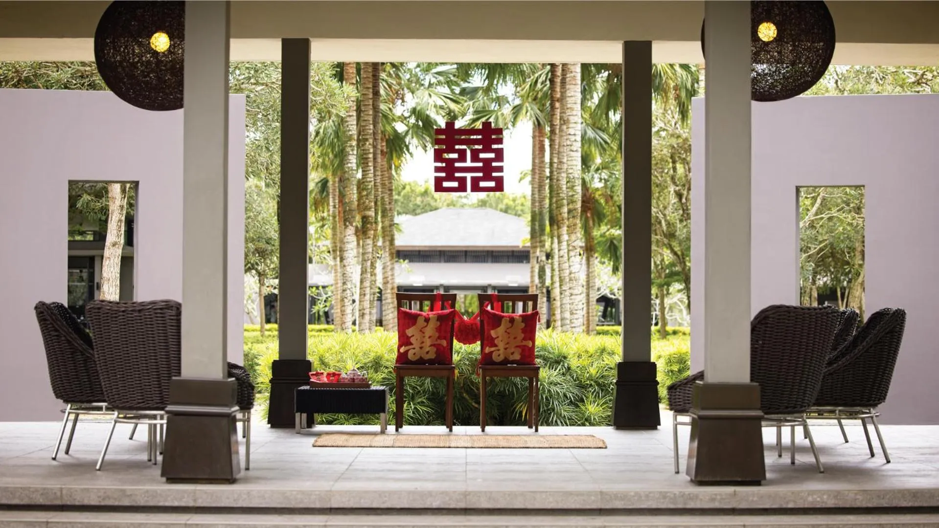 Patio in Mangala Estate Boutique Resort - Small Luxury Hotels of the World