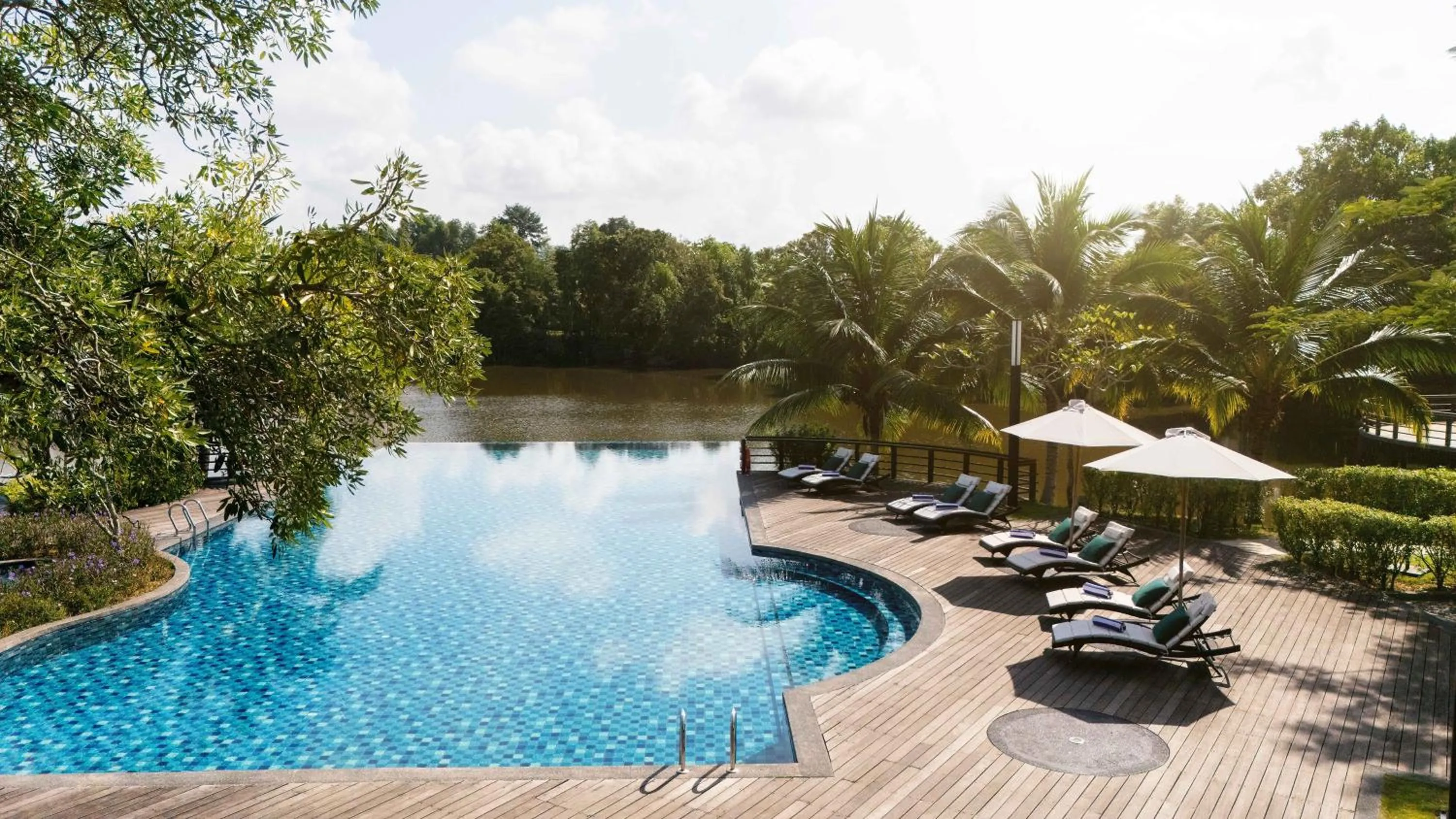 Swimming pool in Mangala Estate Boutique Resort - Small Luxury Hotels of the World