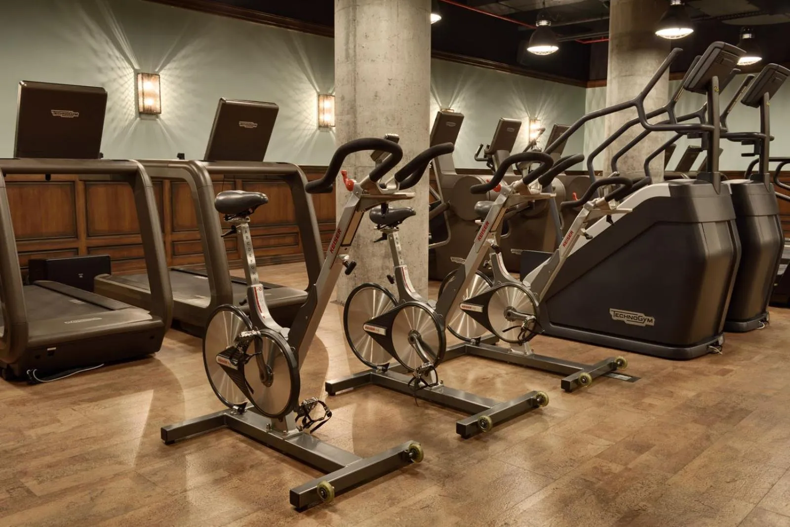 Fitness centre/facilities in Soho House Istanbul