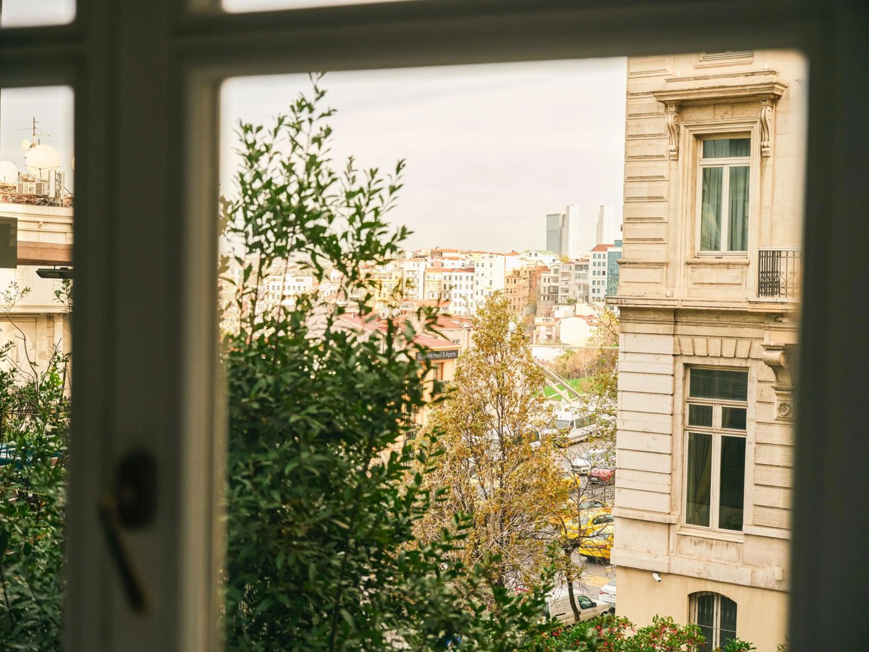 City view in Soho House Istanbul