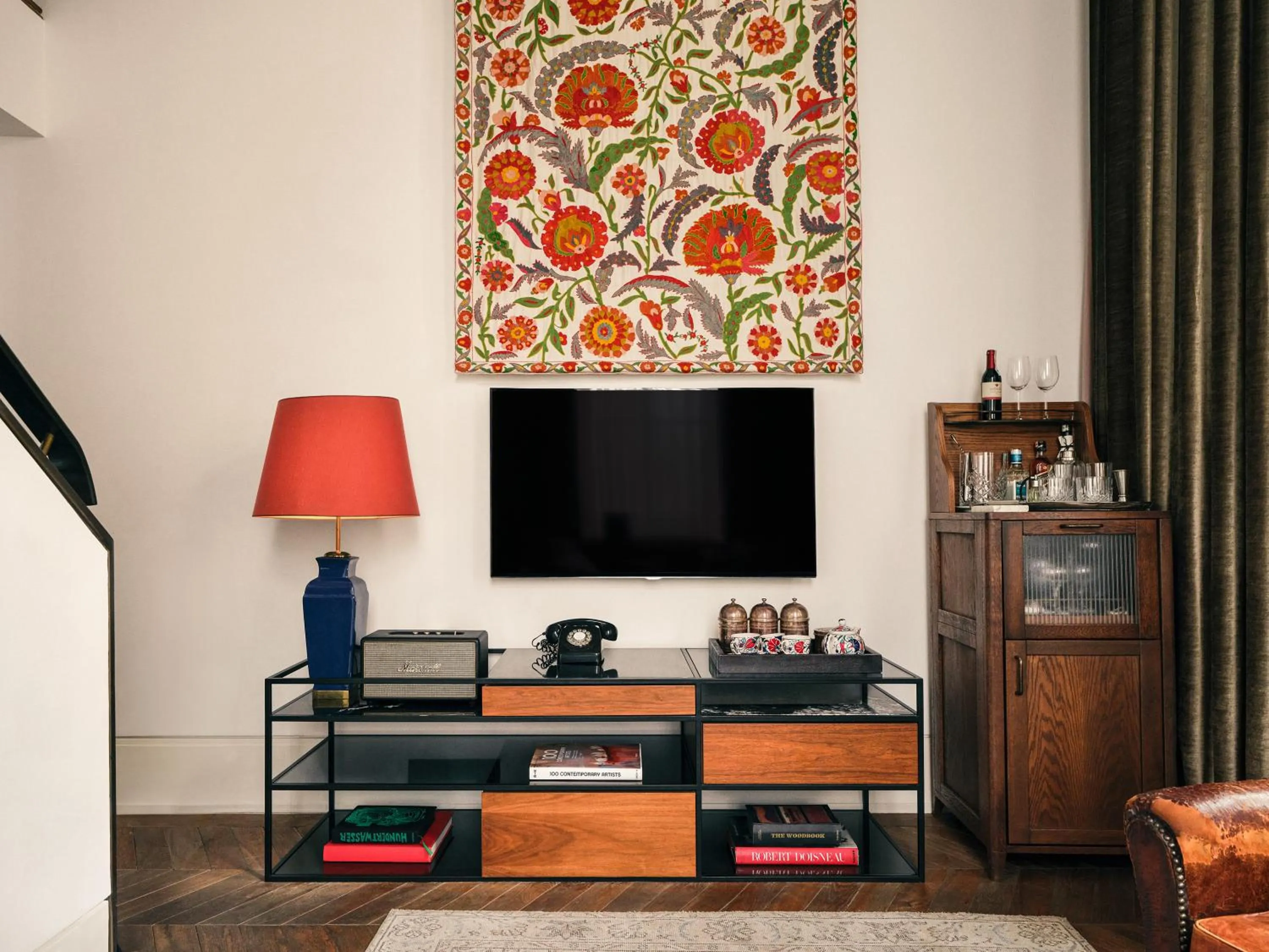 Living room in Soho House Istanbul