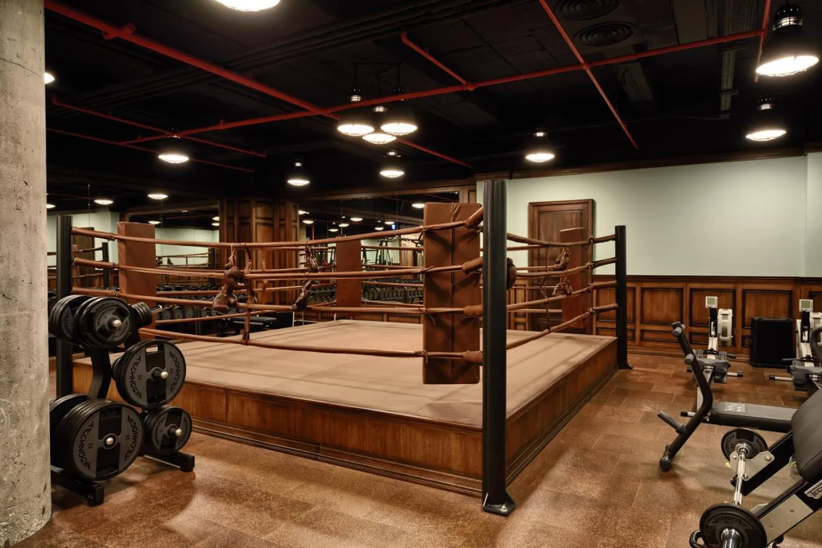 Fitness centre/facilities in Soho House Istanbul