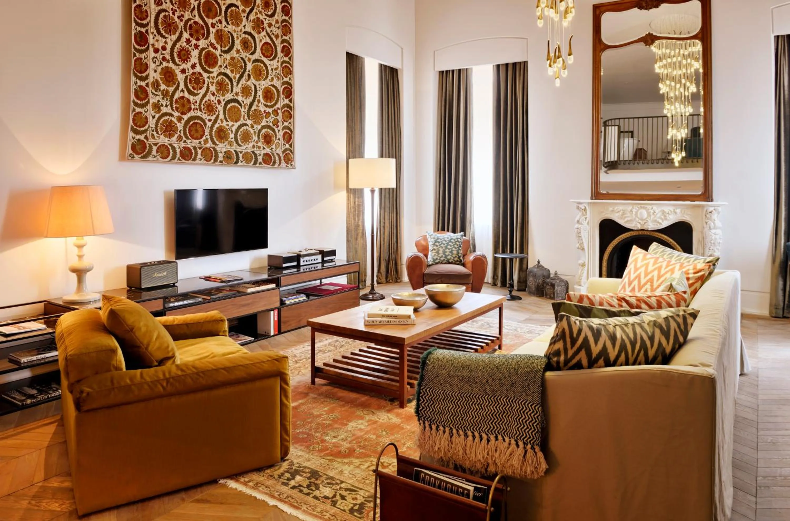 TV and multimedia in Soho House Istanbul