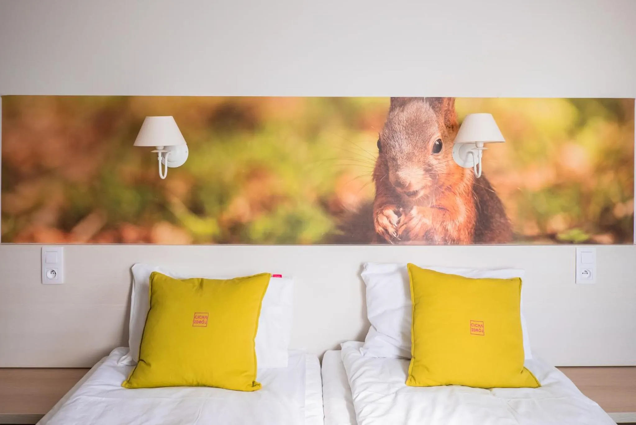 Decorative detail, Bed in Cicha Zdrój