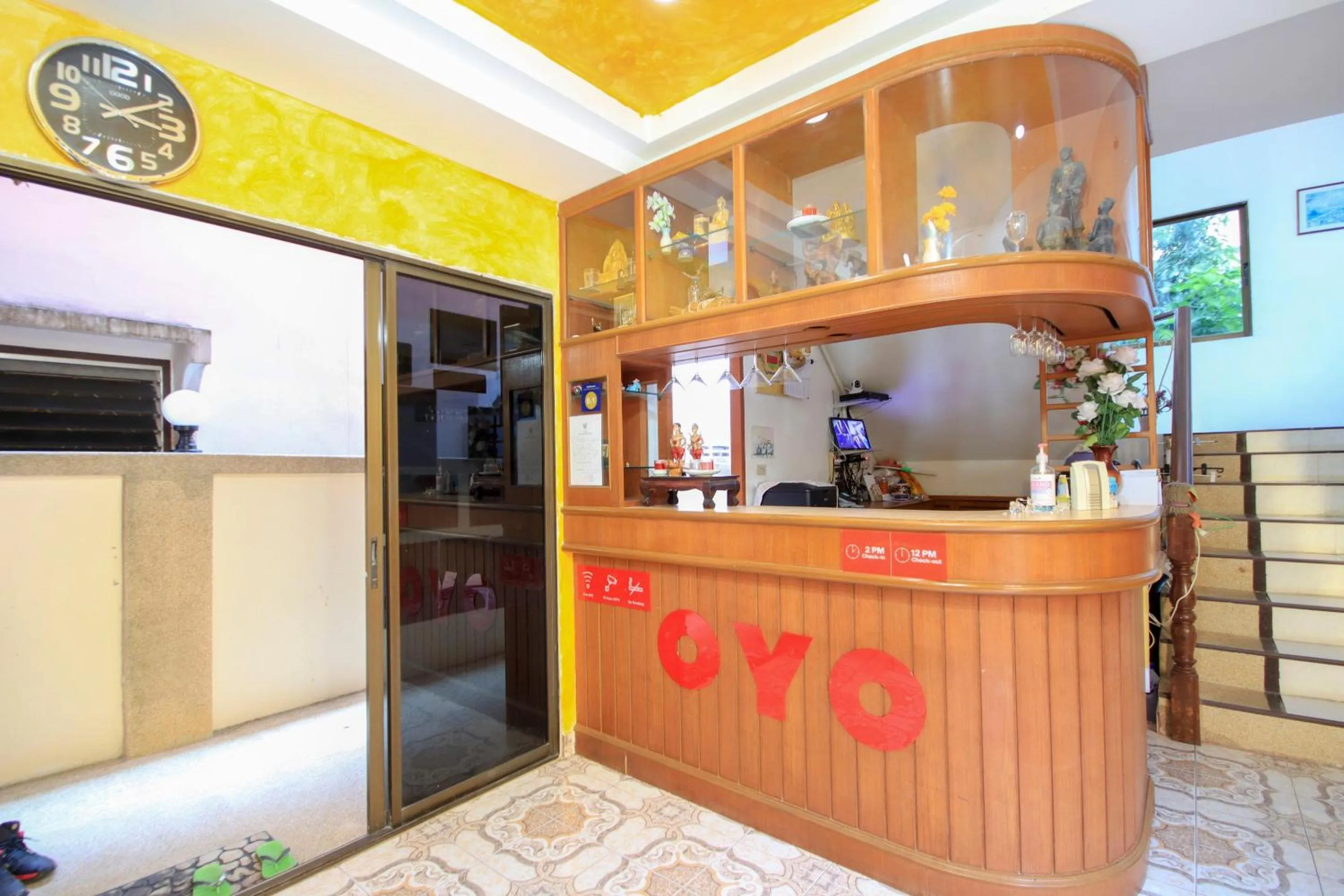 Lobby or reception in Ban Elephant Blanc Apartment