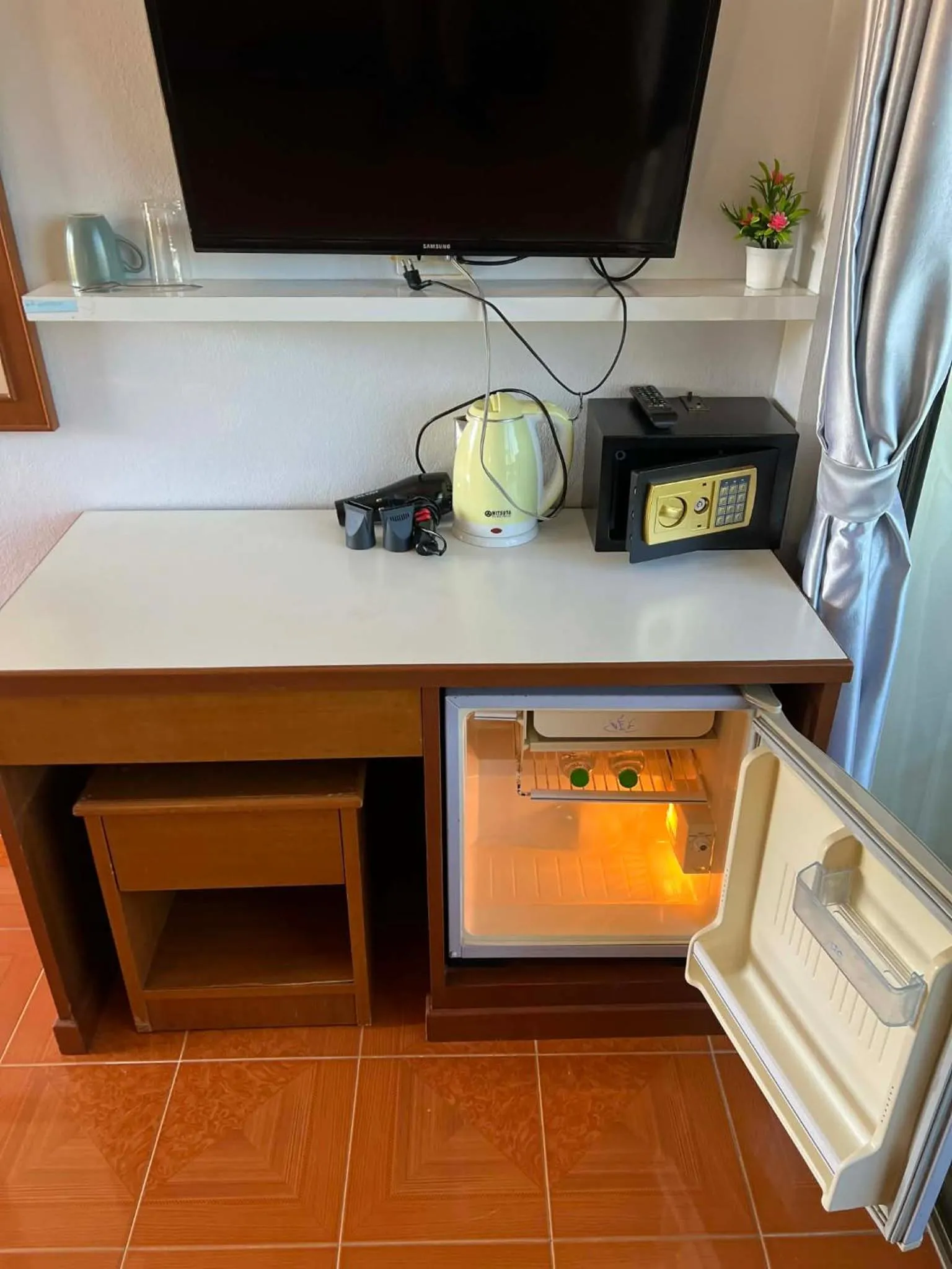 Bedroom in Ban Elephant Blanc Apartment