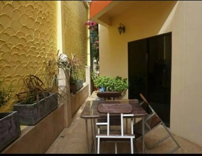 Balcony/Terrace in Ban Elephant Blanc Apartment