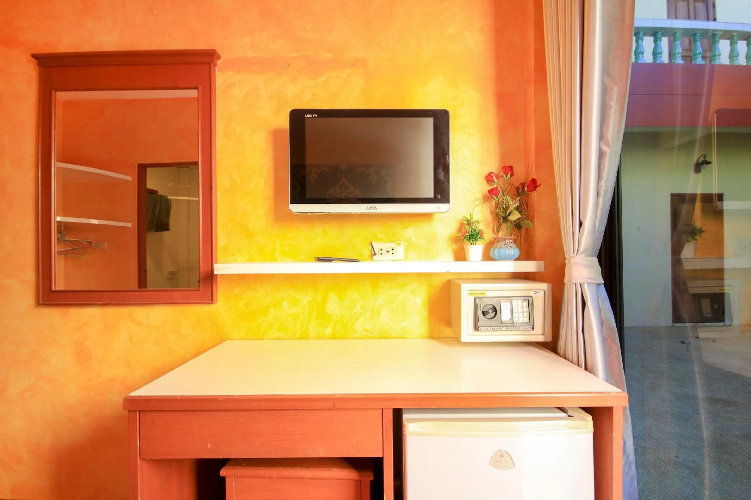 Bedroom in Ban Elephant Blanc Apartment