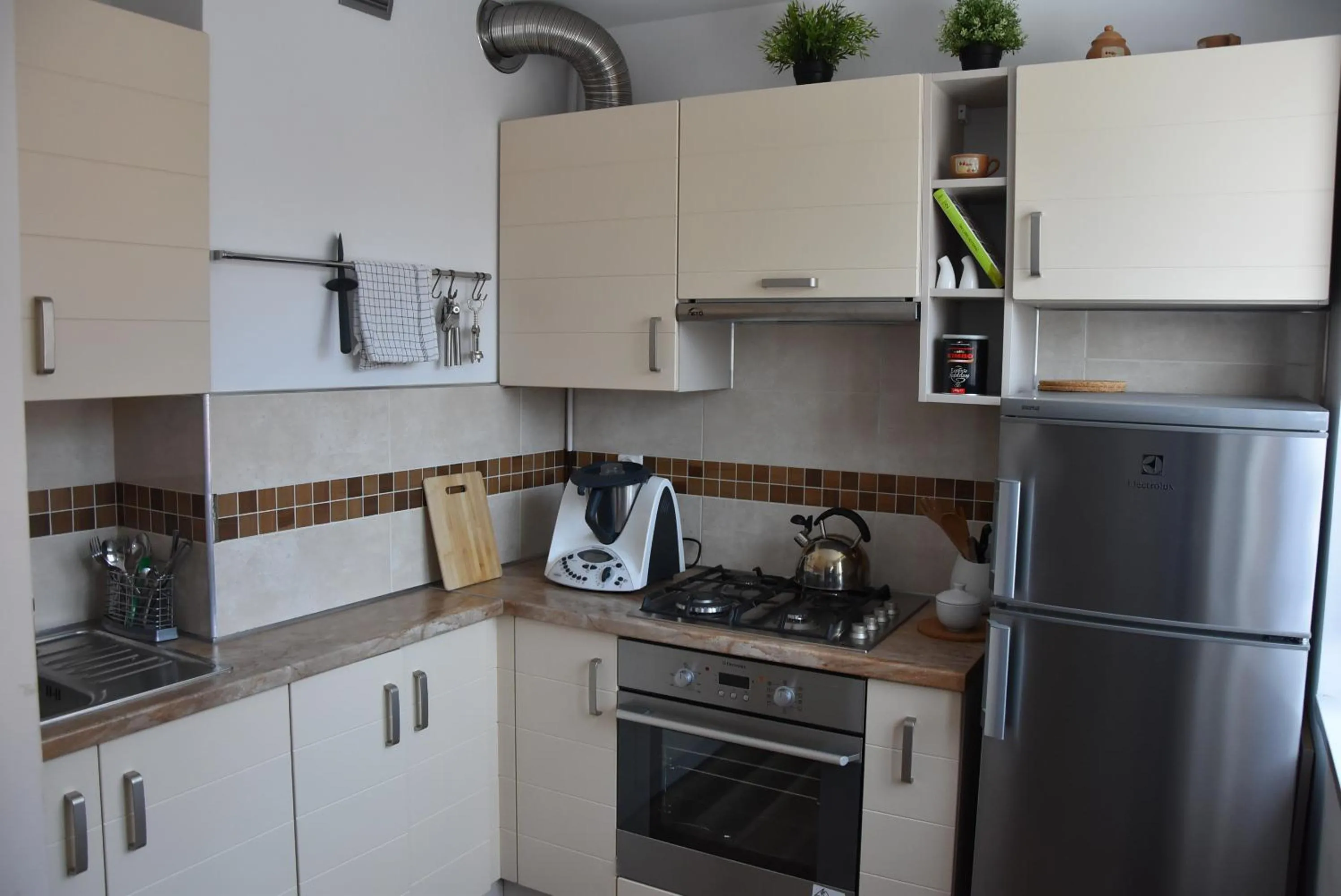 Kitchen or kitchenette in Apartament Rest & Ski