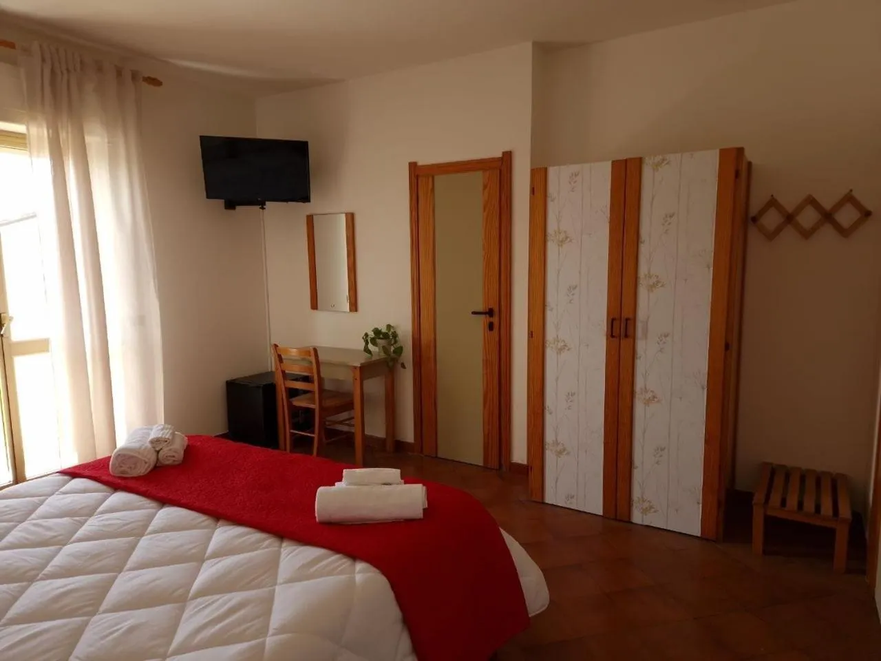 Bed in Hotel Mistral