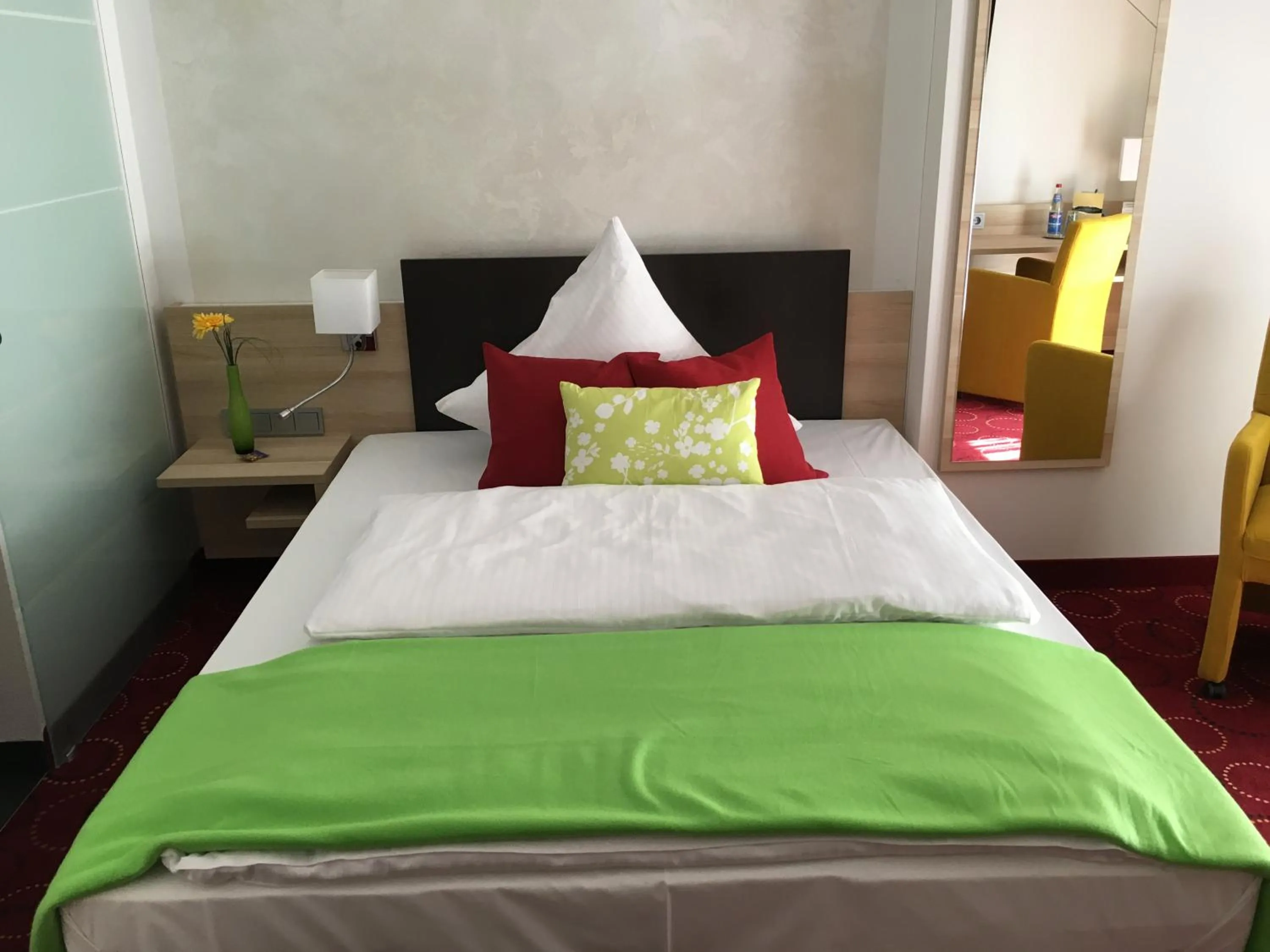 Decorative detail, Bed in Waldgasthof St.Wolfgang