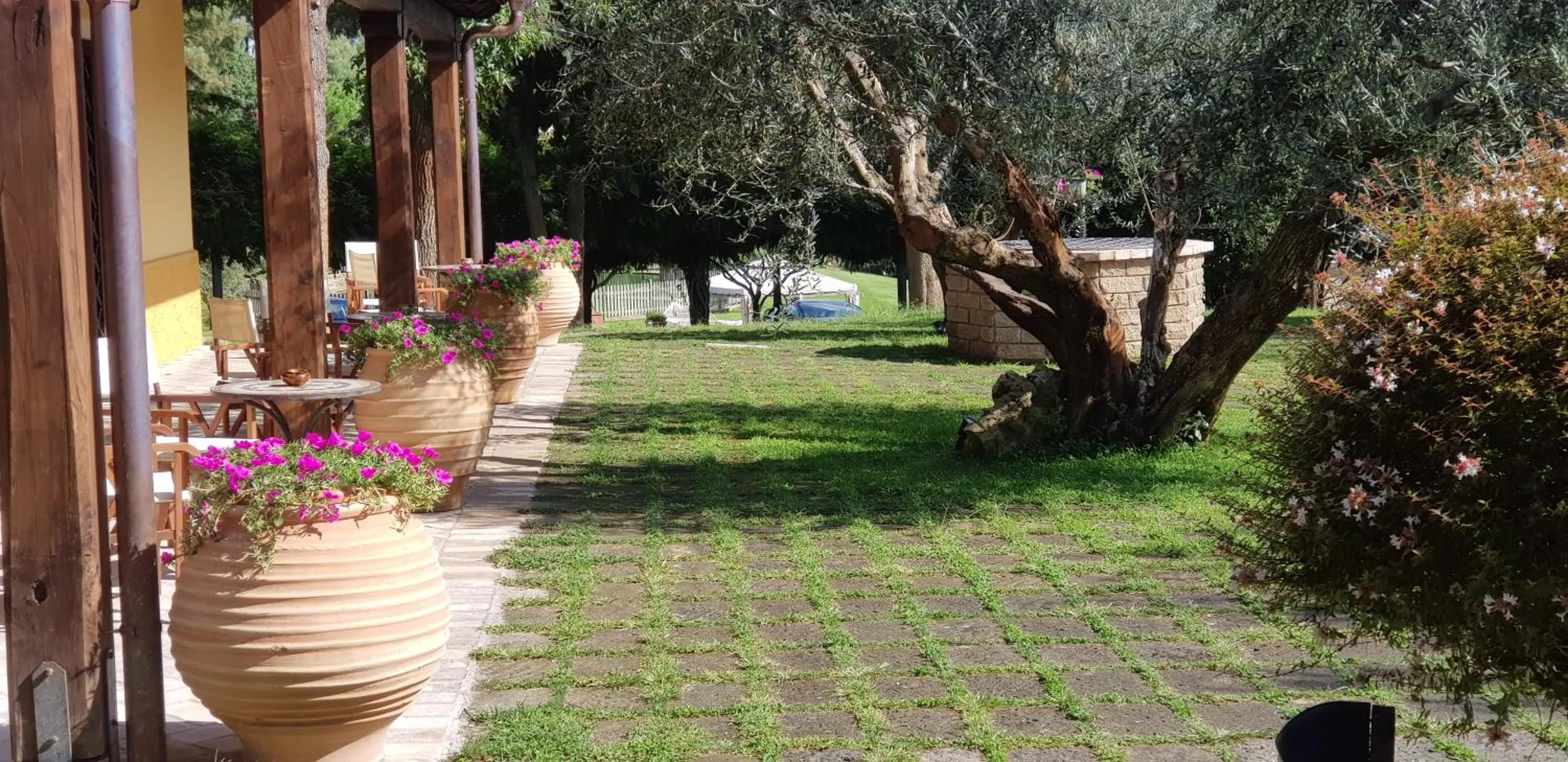 Patio in Aquilamaior