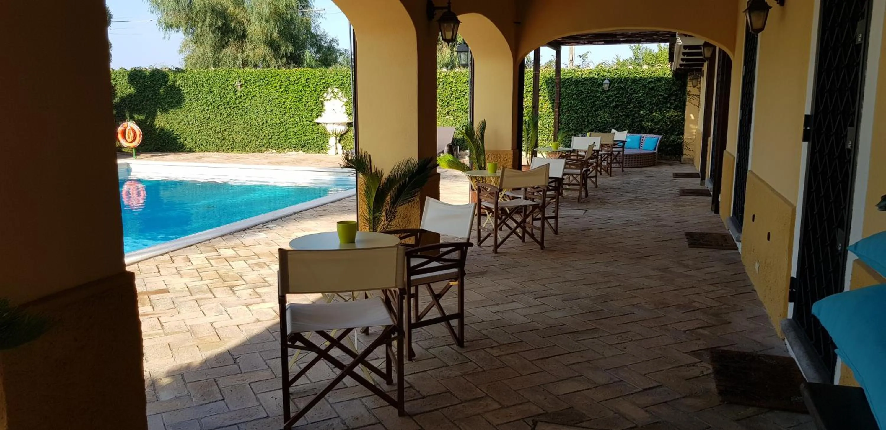 Patio in Aquilamaior