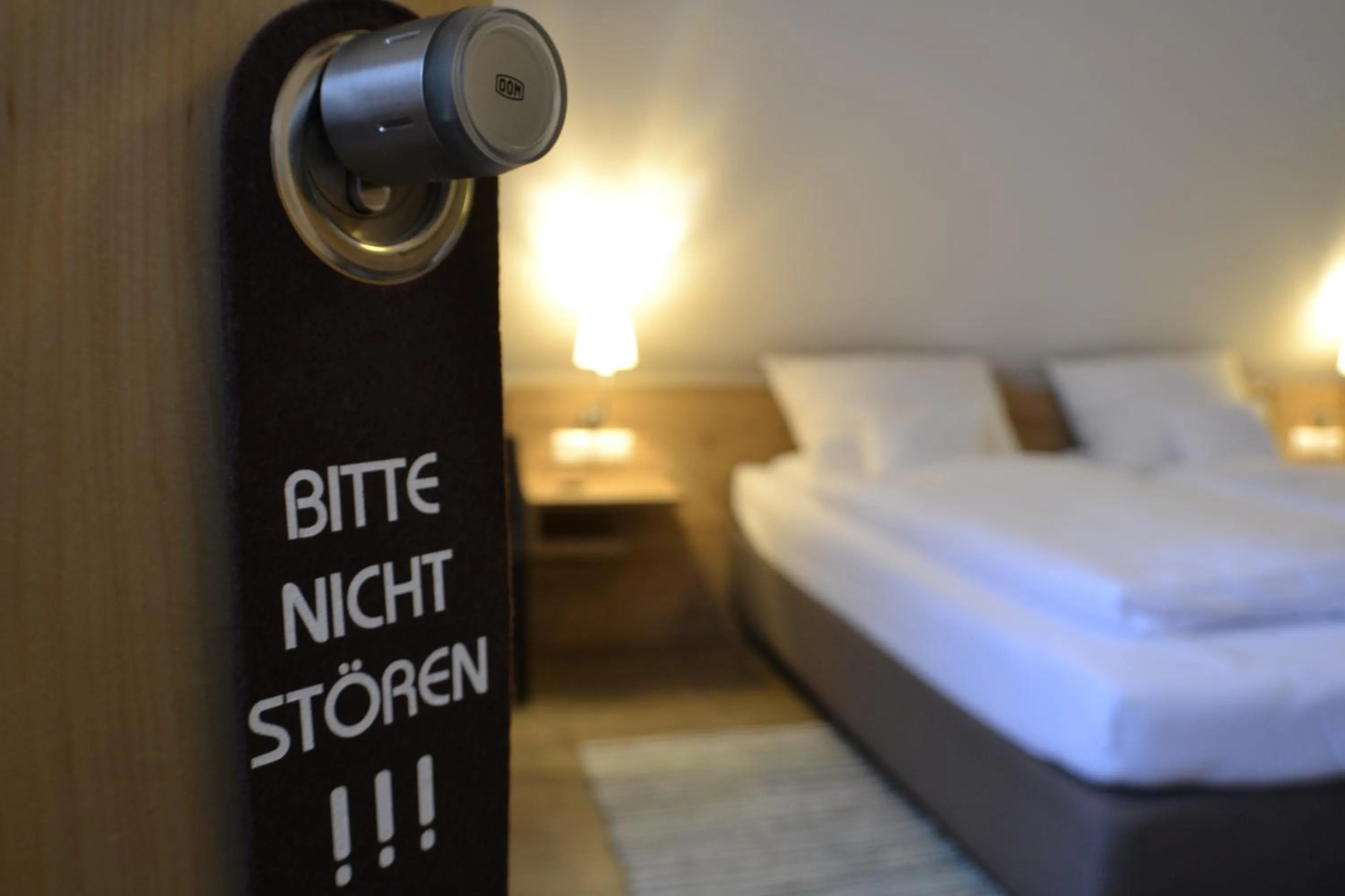 Photo of the whole room, Bed in Brigel-Hof