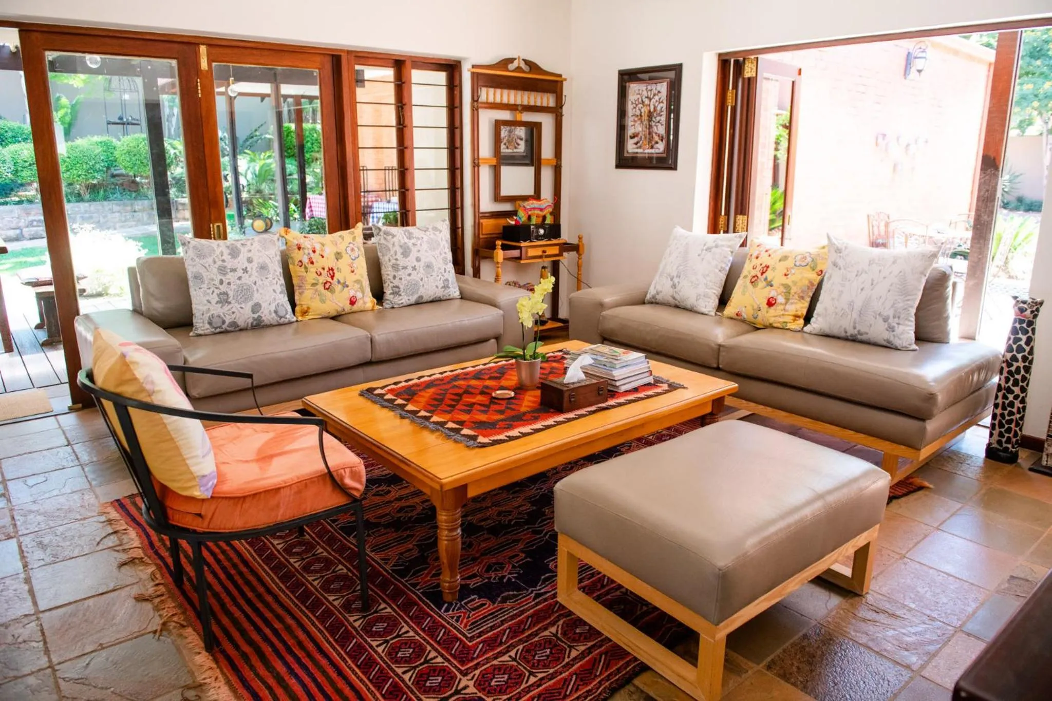 Seating area in 37 on Charles