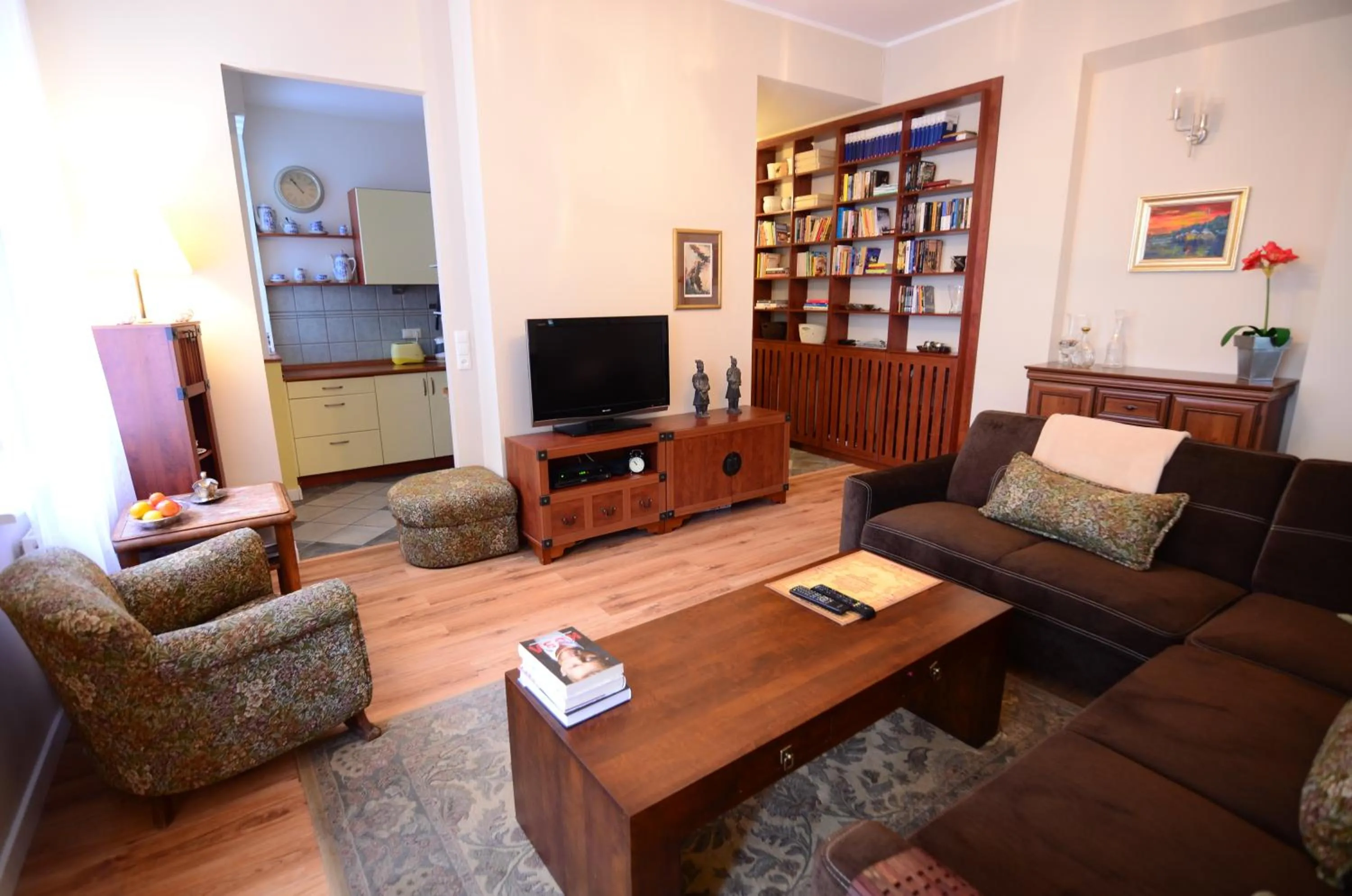 Living room in Victus Apartamenty, Apartamenty Adams