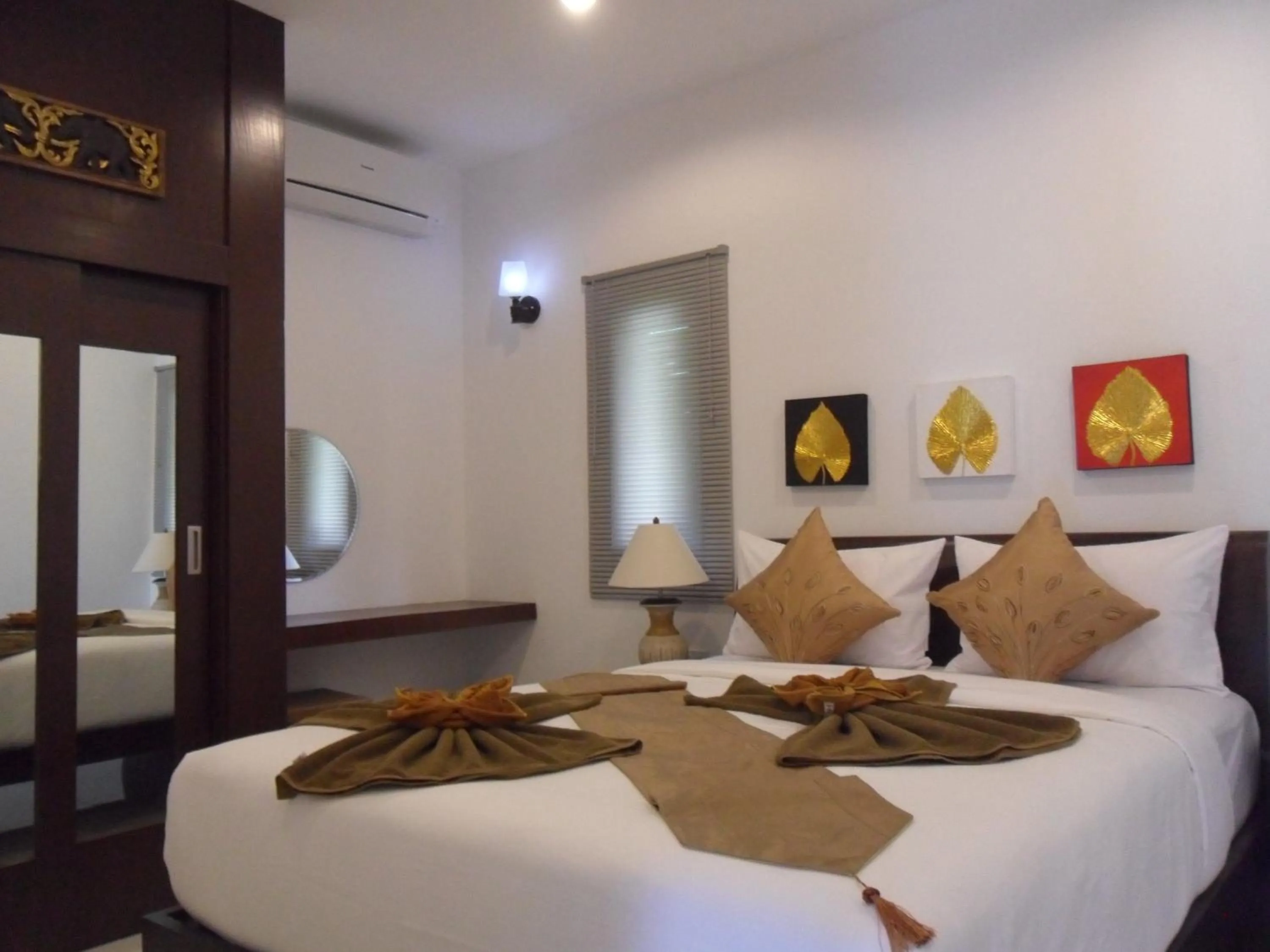 Bedroom, Bed in Arthaya Villas - SHA Extra Plus