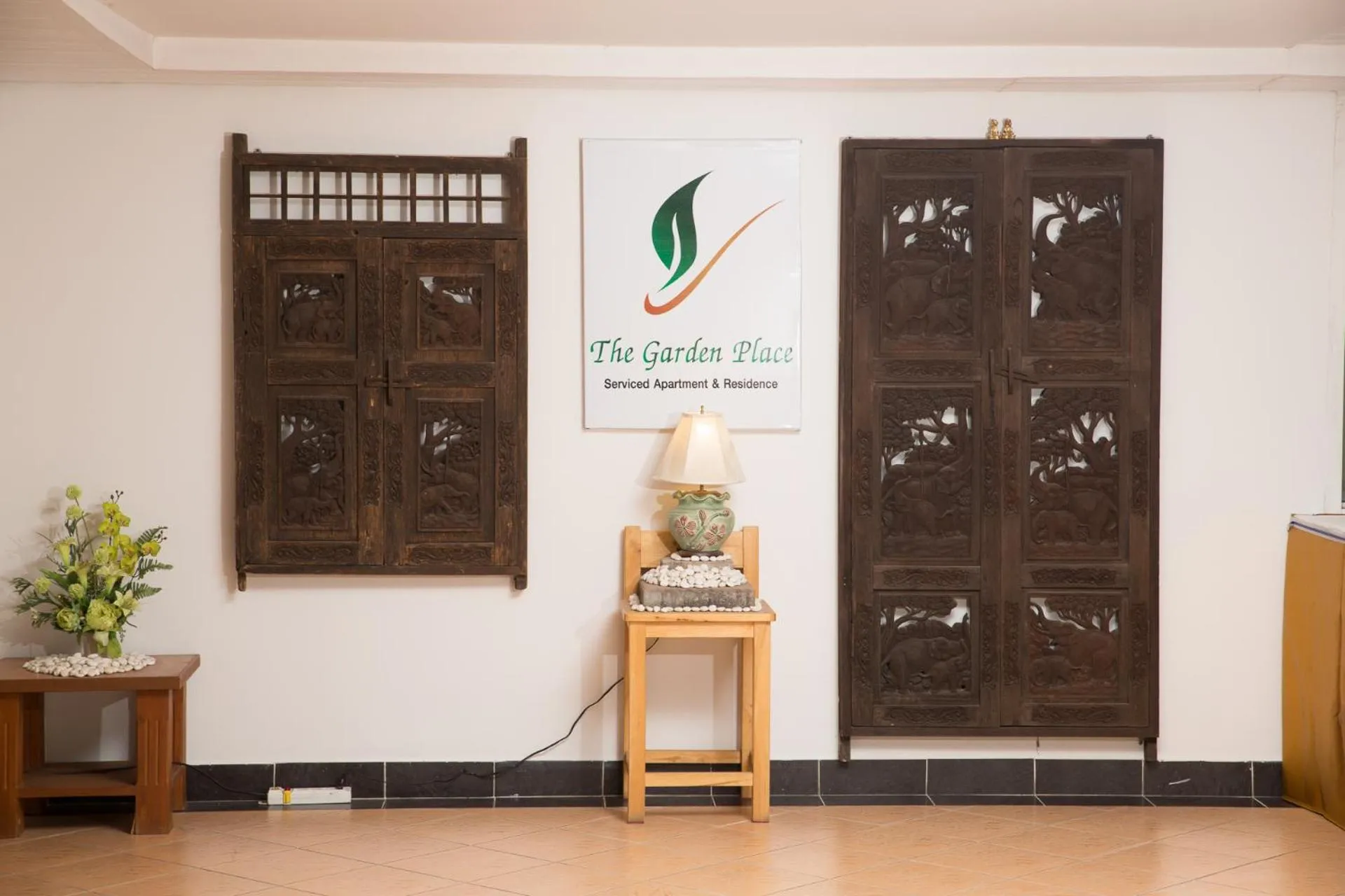 Decorative detail in The Garden Place Pattaya