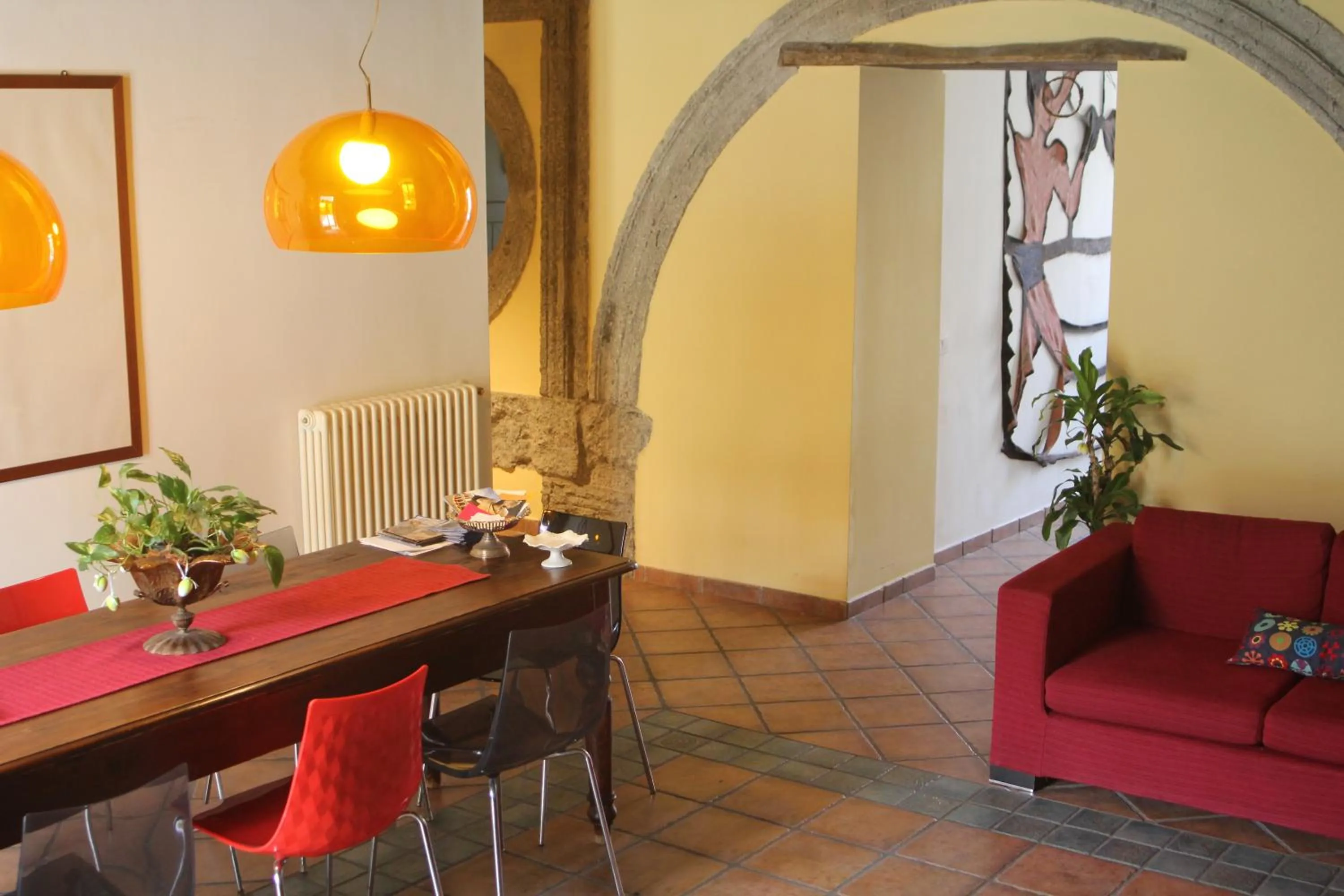 Lobby or reception in B&B Bellini