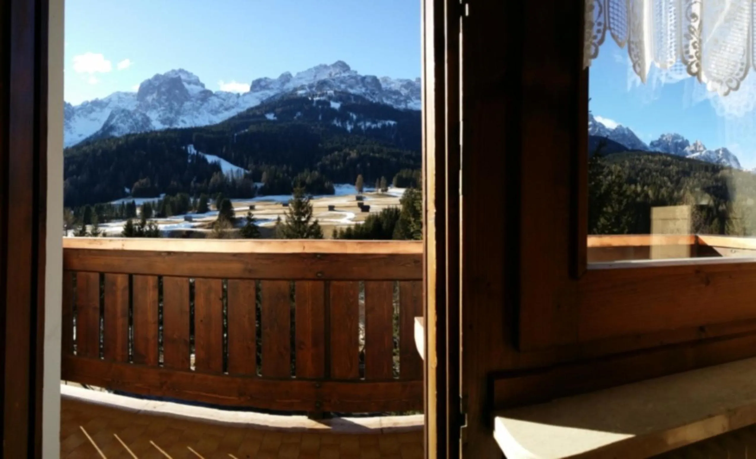 Mountain view in Residence La Pineta