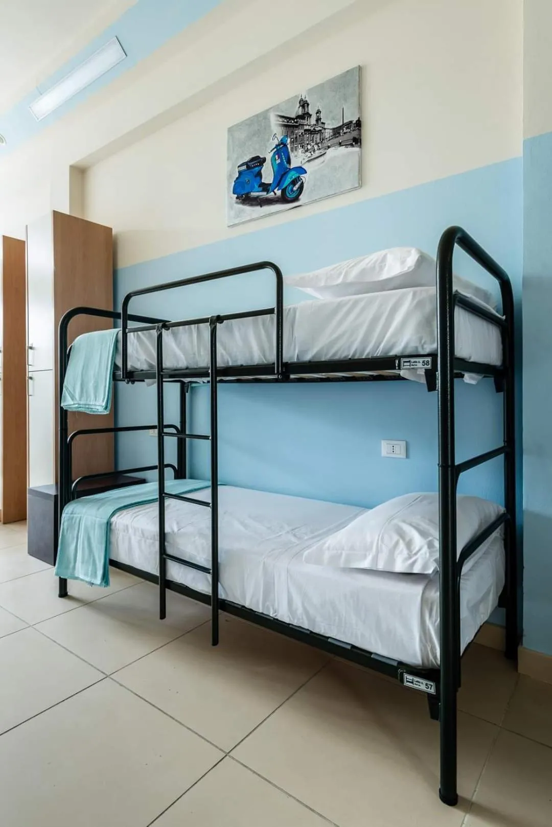 Bed in Eliopoli Beach Hostel & Restaurant