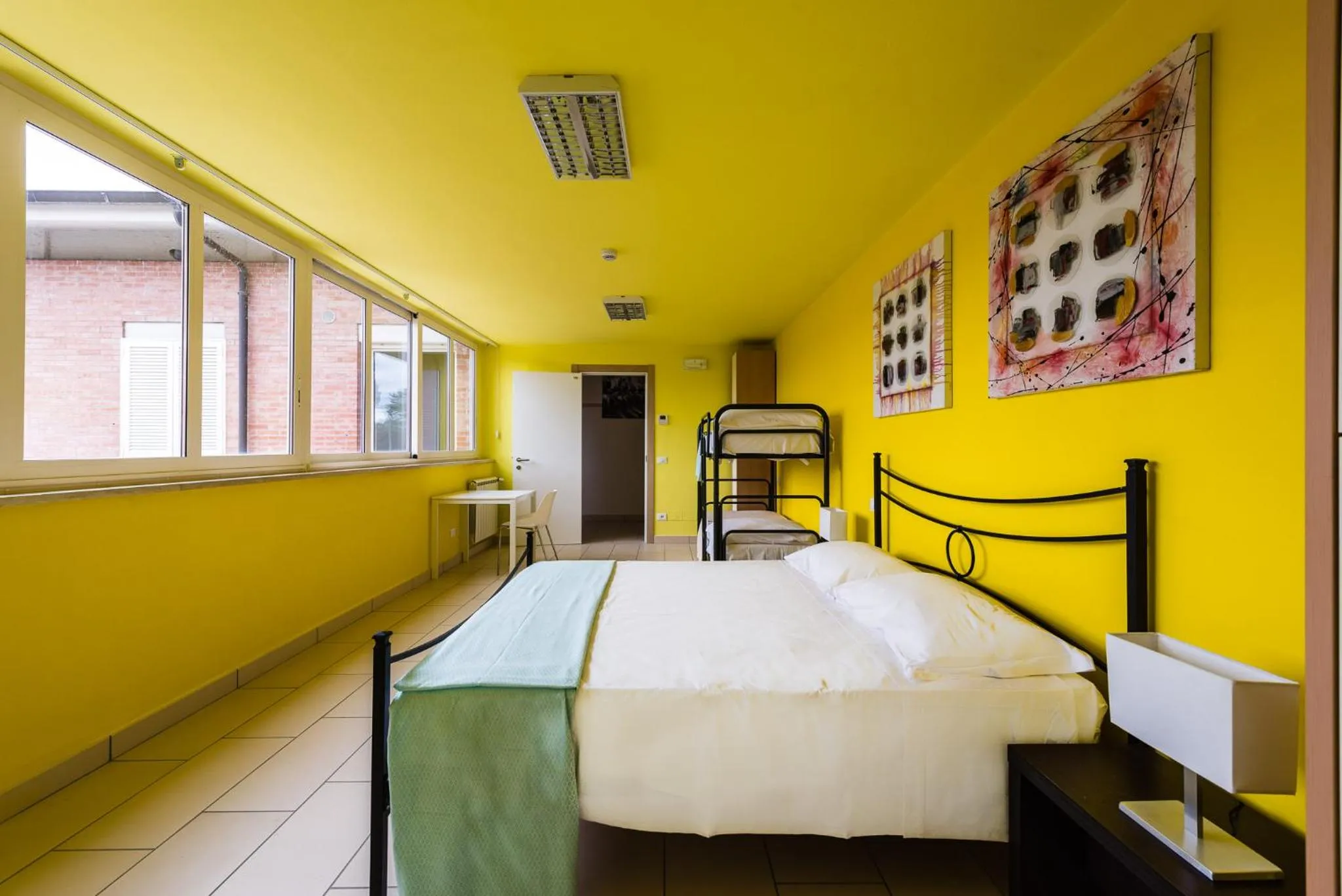 Bed in Eliopoli Beach Hostel & Restaurant