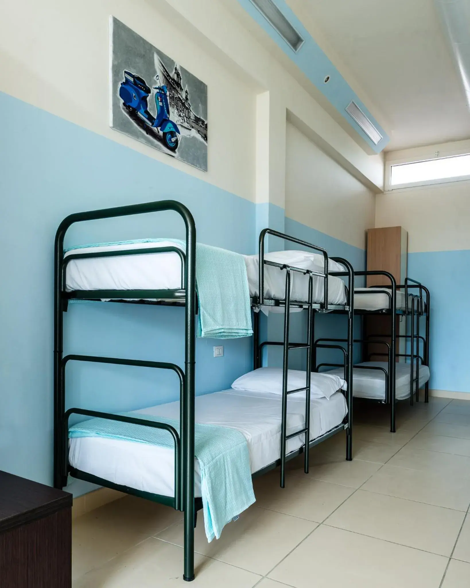 Bunk Bed in 6-Bed Male Dormitory Room in Eliopoli Beach Hostel & Restaurant Bunk Bed in 6-Bed Male Dormitory Room in Eliopoli Beach Hostel & Restaurant