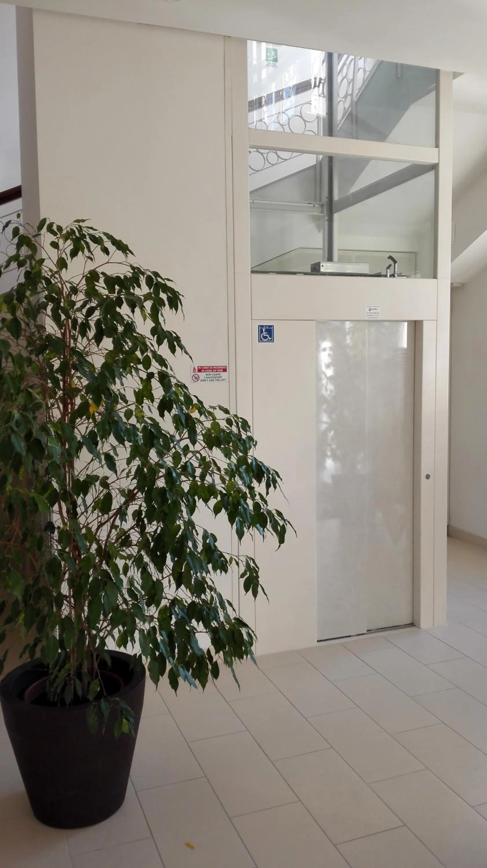 elevator in Eliopoli Beach Hostel & Restaurant