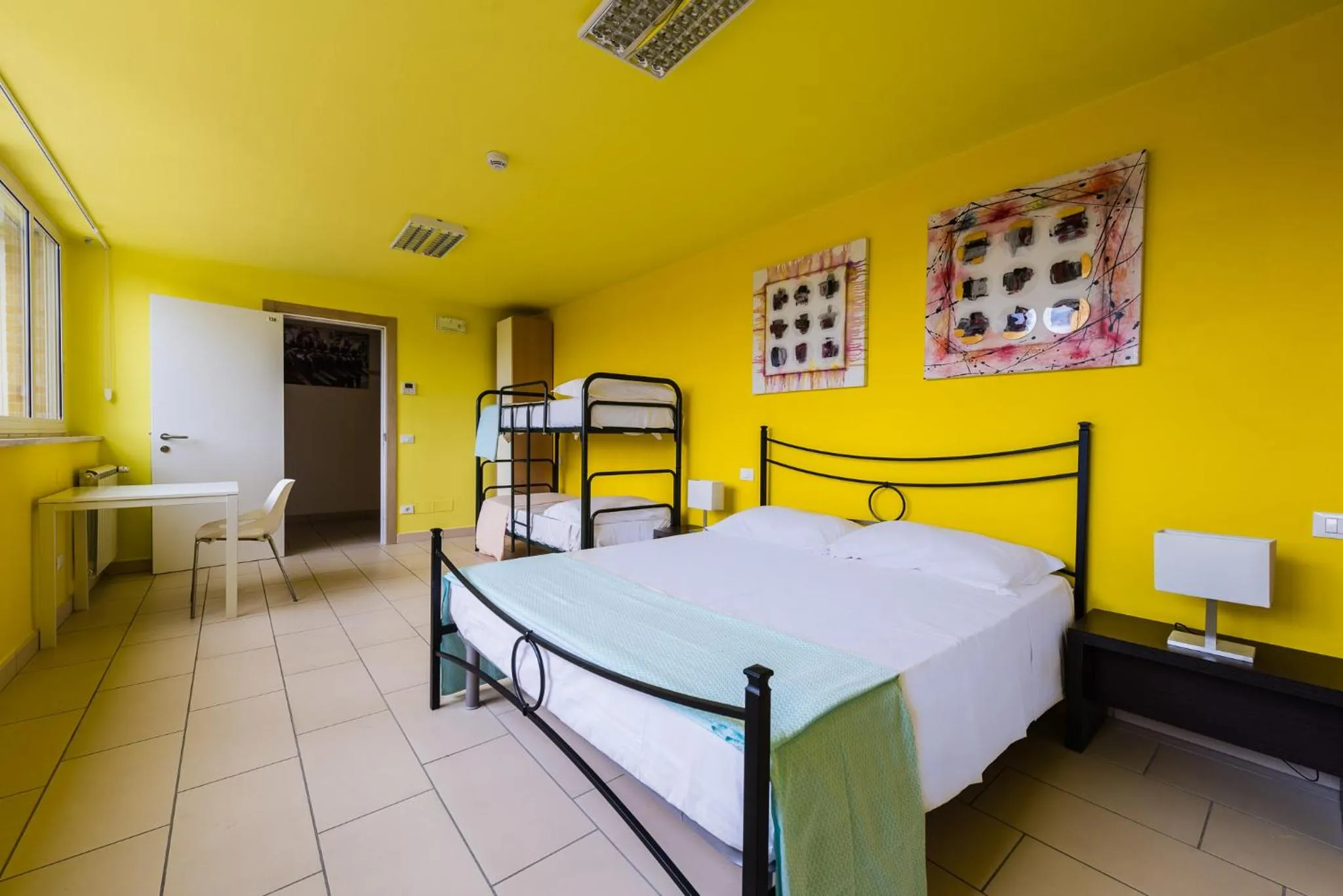 Bed in Eliopoli Beach Hostel & Restaurant