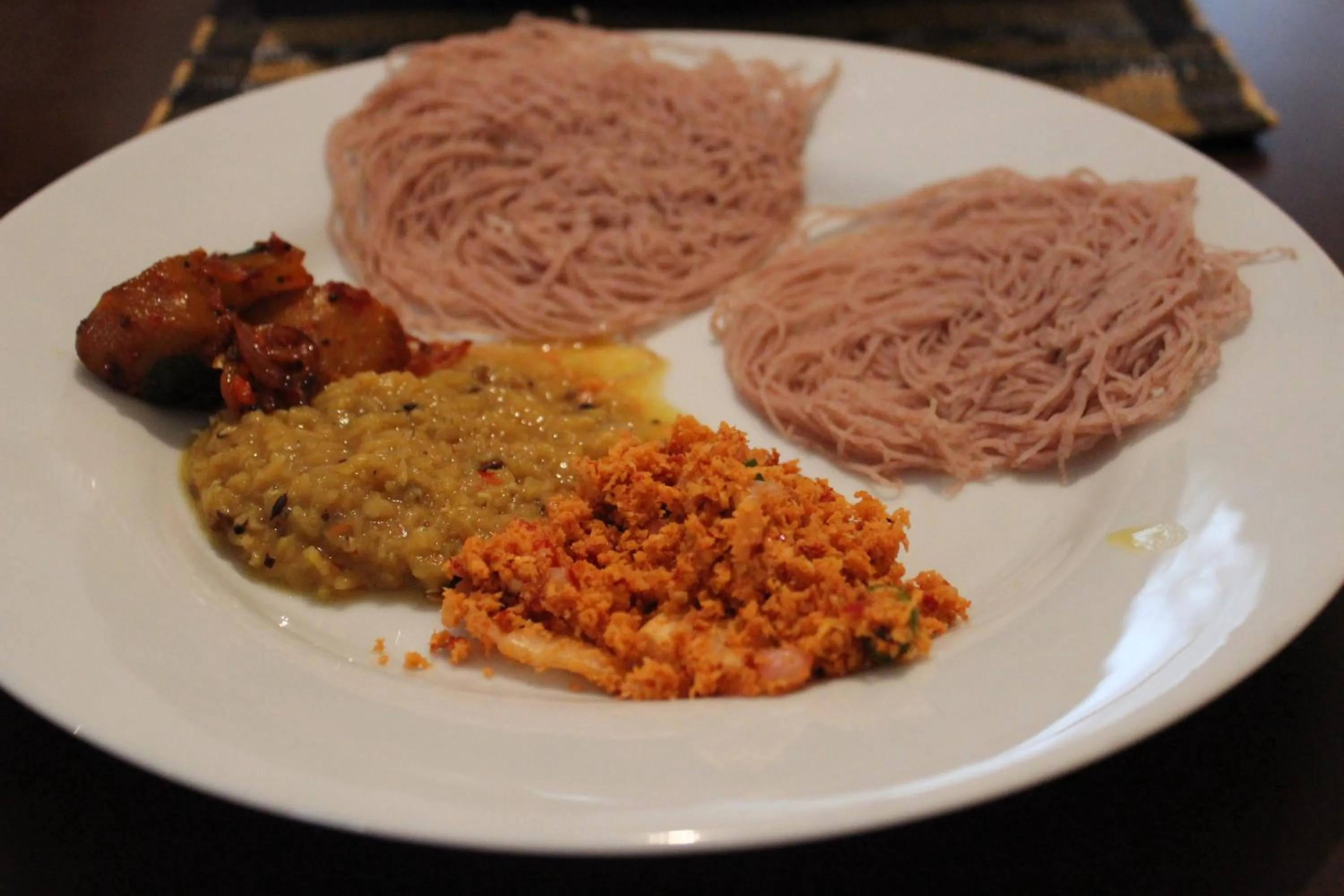 Asian breakfast in Thirumalai Park