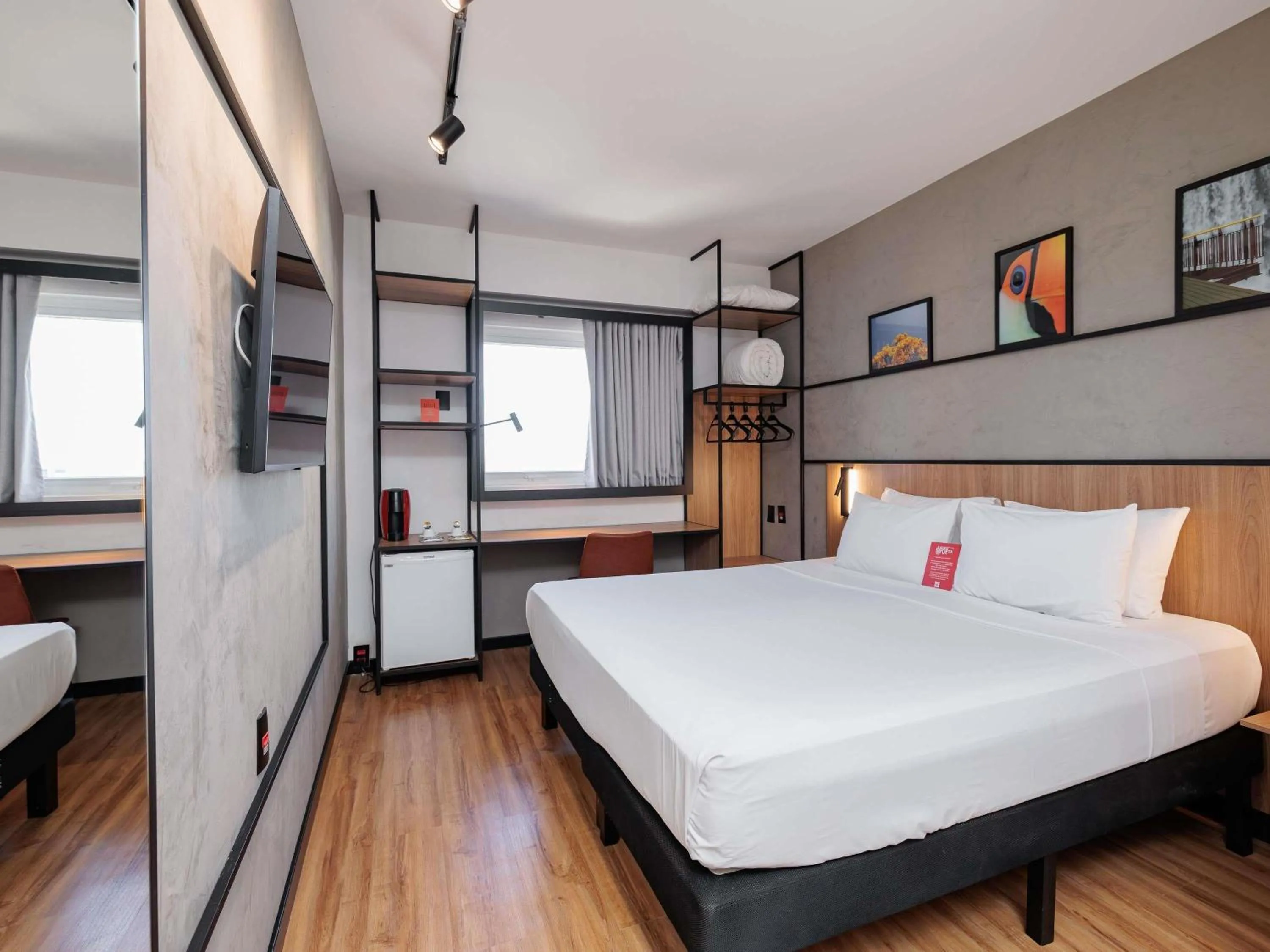 Bedroom, Bed in Ibis Foz do Iguaçu