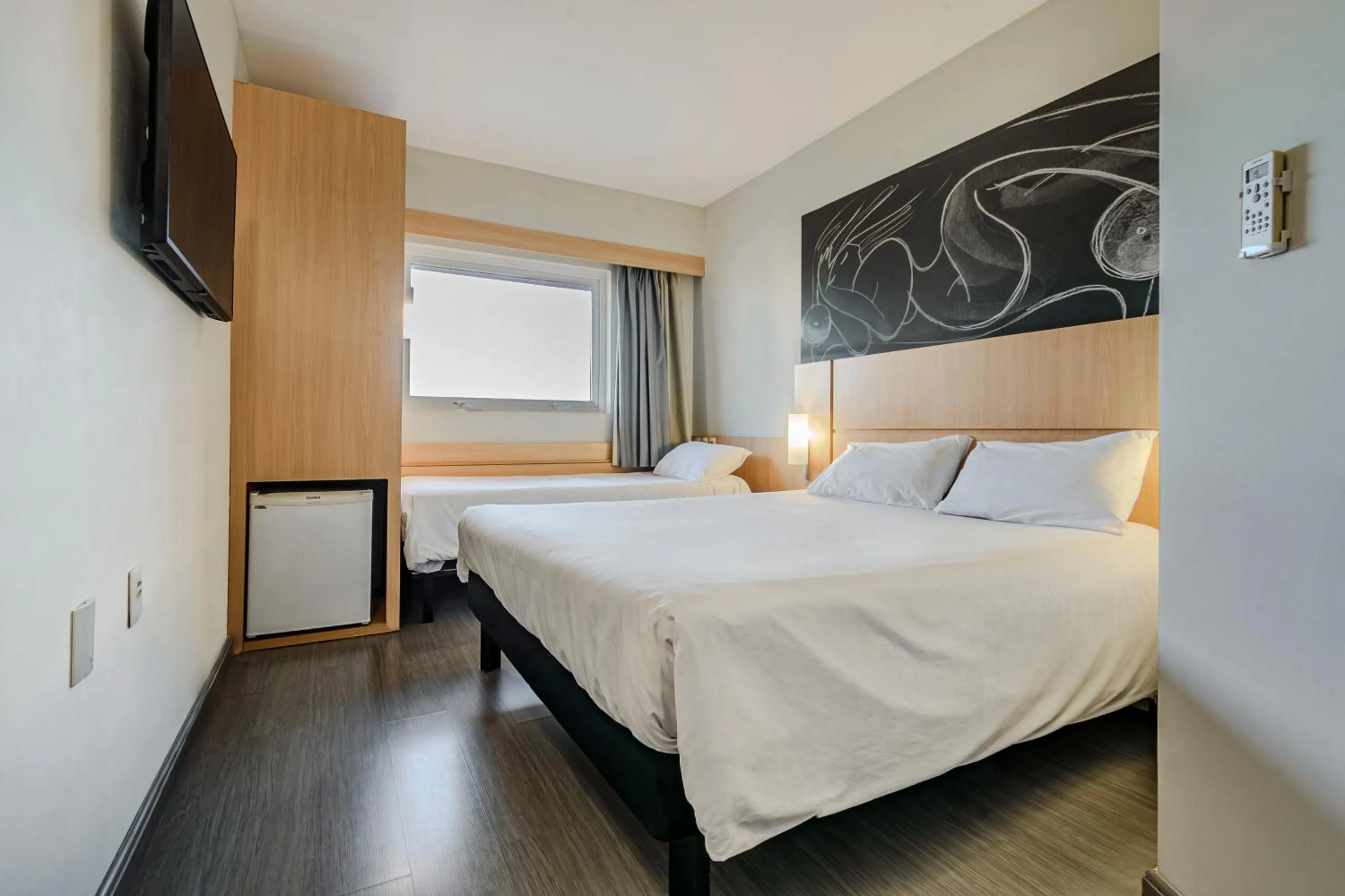 Bedroom, Bed in Ibis Foz do Iguaçu