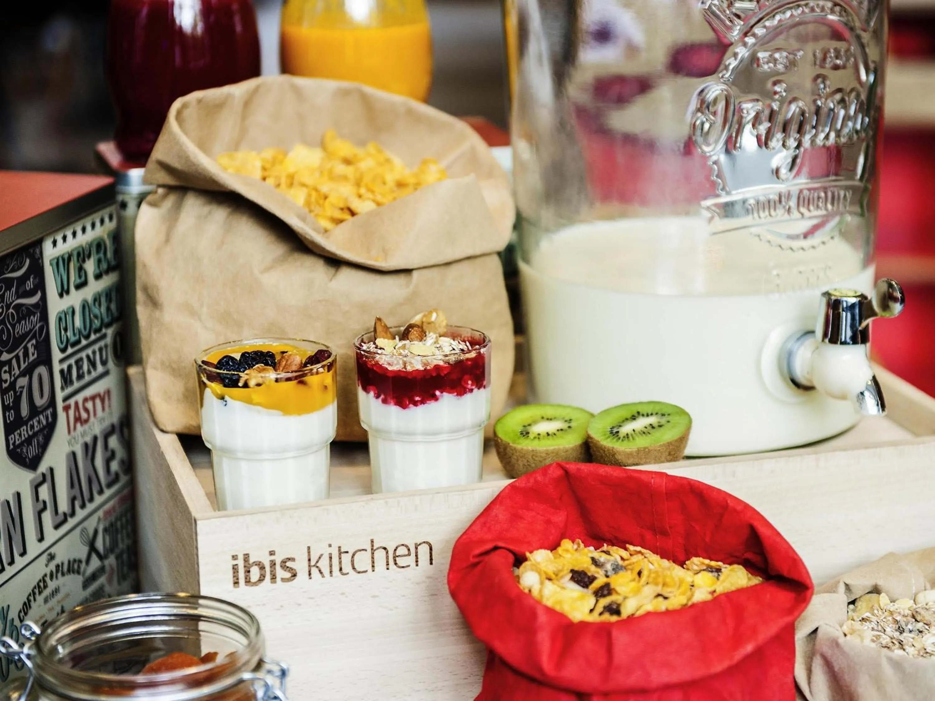 Breakfast in ibis De Haan