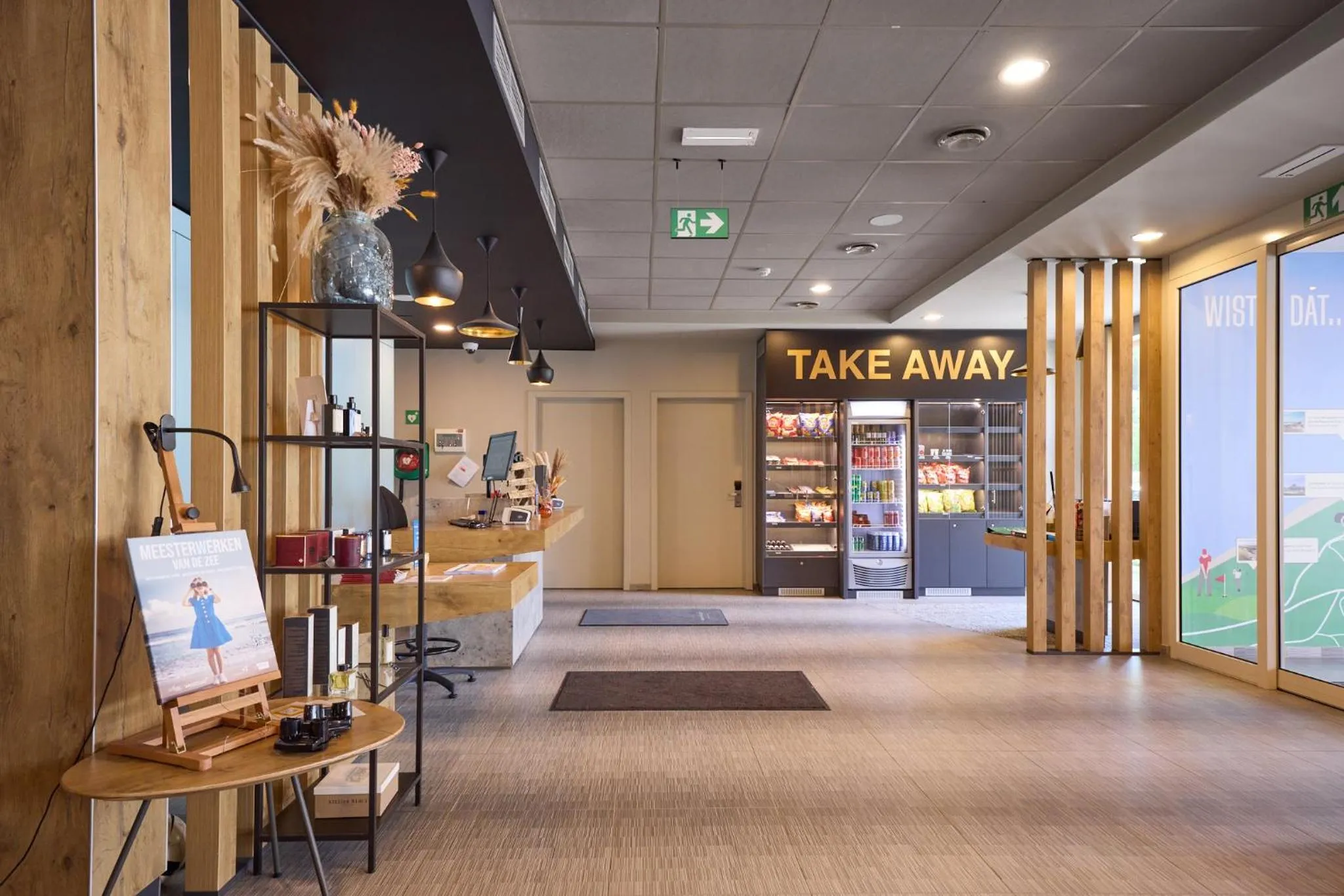 Lobby or reception in ibis De Haan