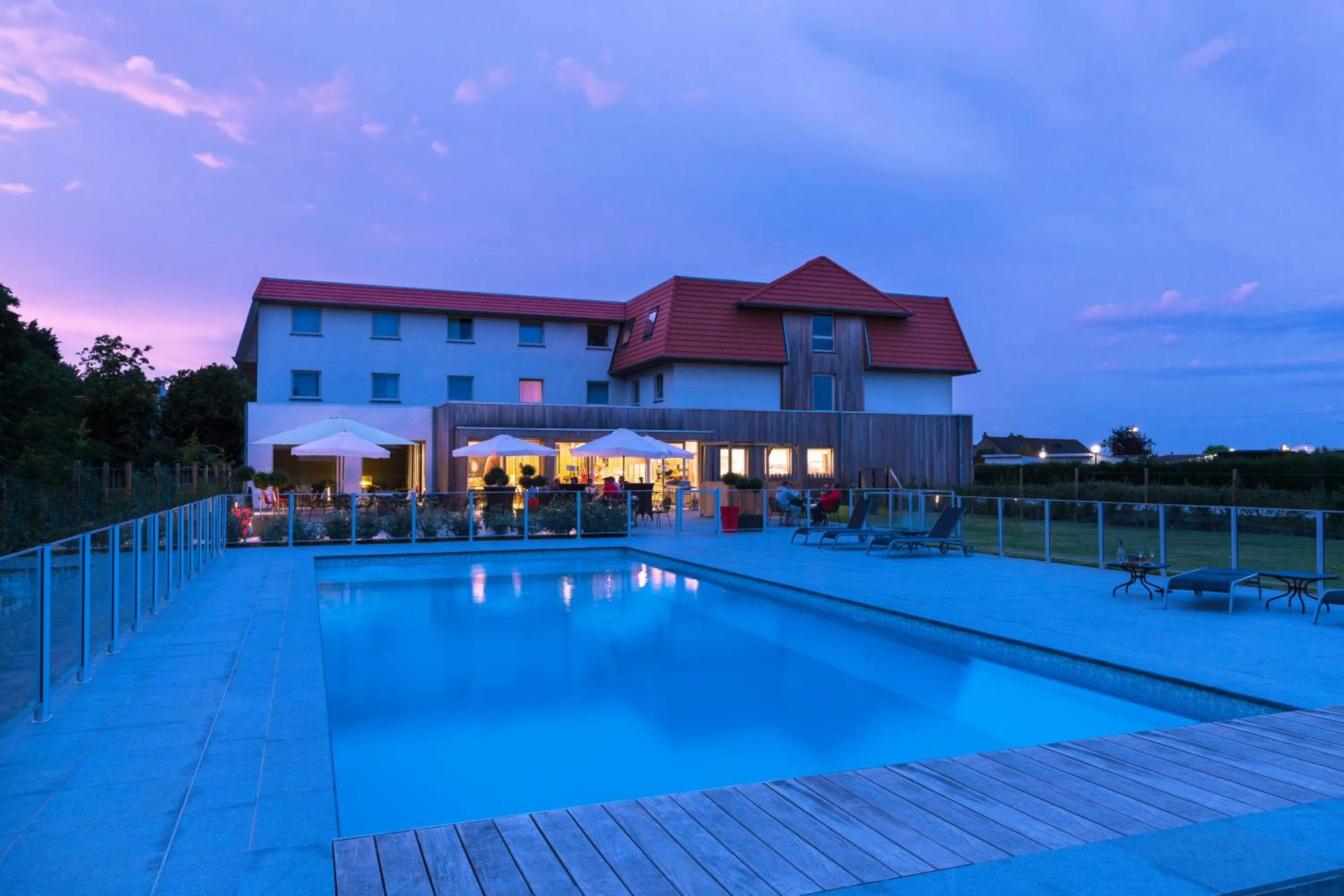 Natural landscape in ibis De Haan