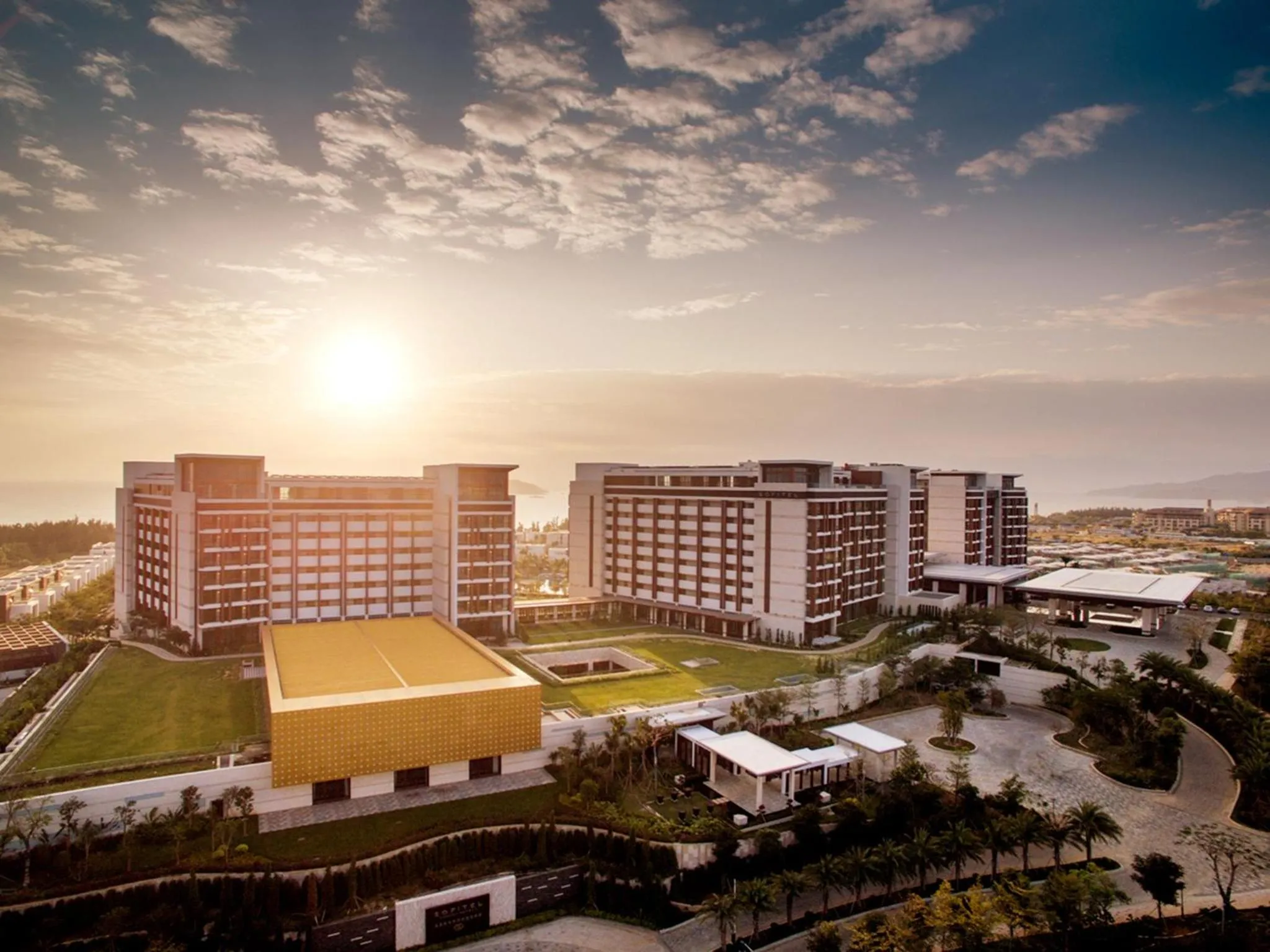 Bird's eye view in Sofitel Sanya Leeman Resort
