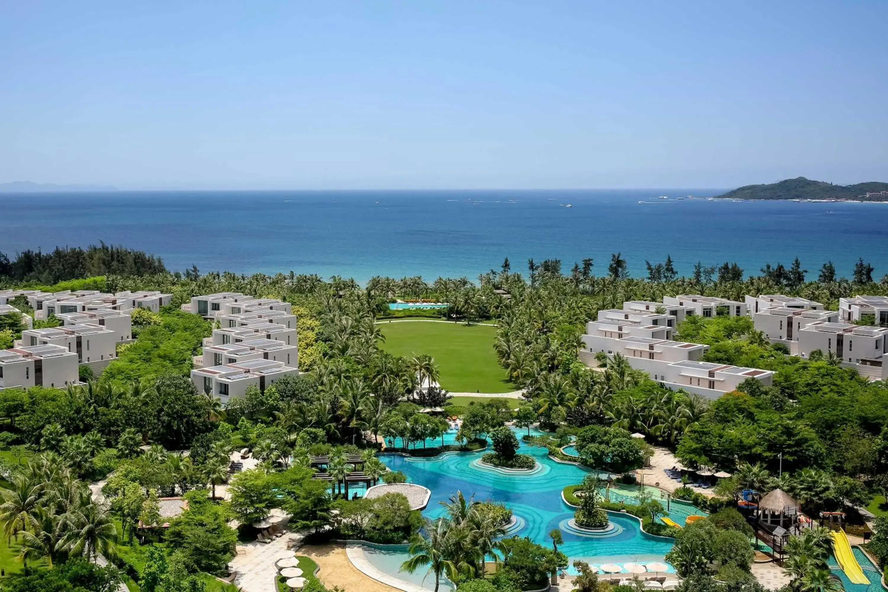 Bird's eye view in Sofitel Sanya Leeman Resort Bird's eye view in Sofitel Sanya Leeman Resort