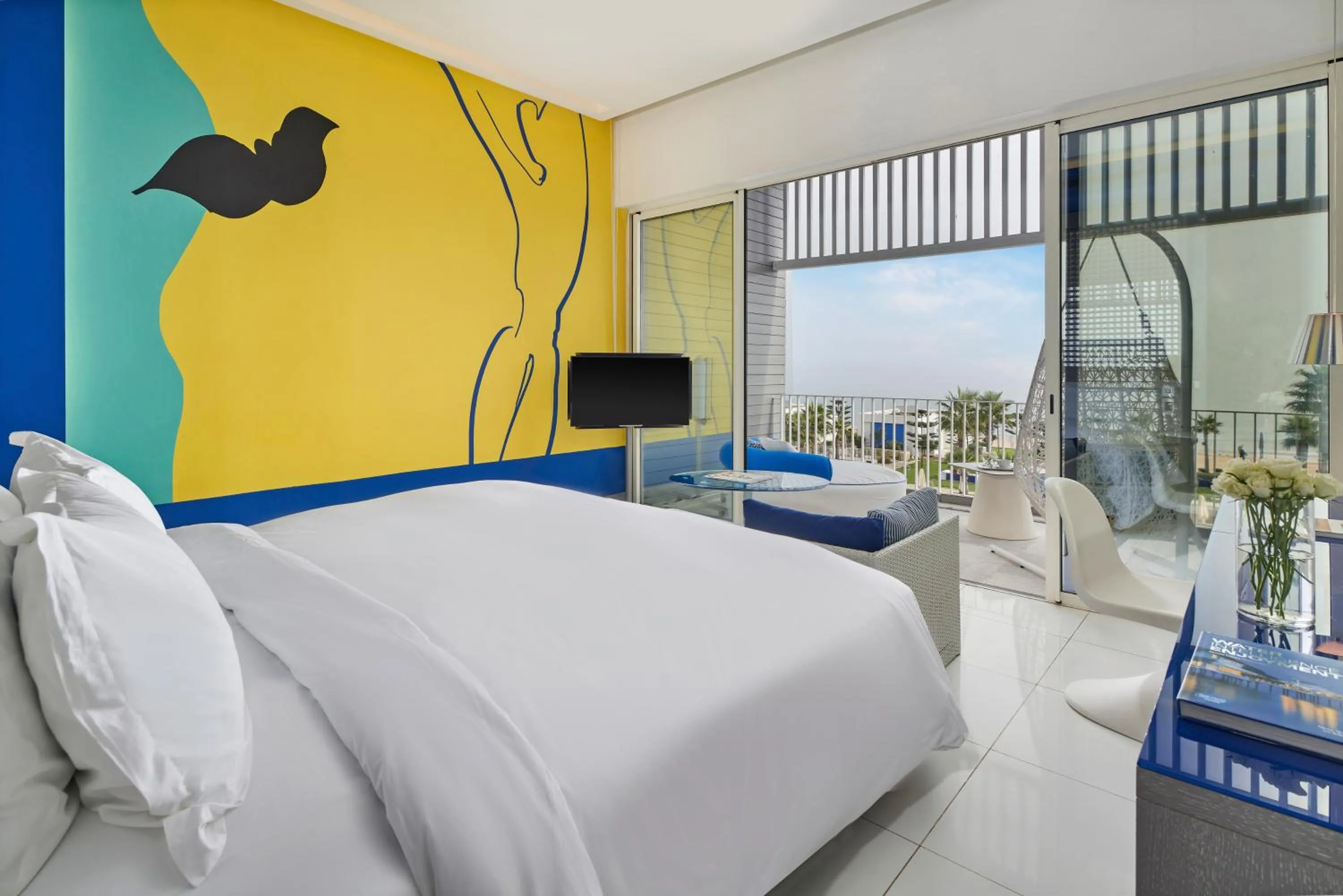 Photo of the whole room, Bed in Sofitel Tamuda Bay Beach And Spa