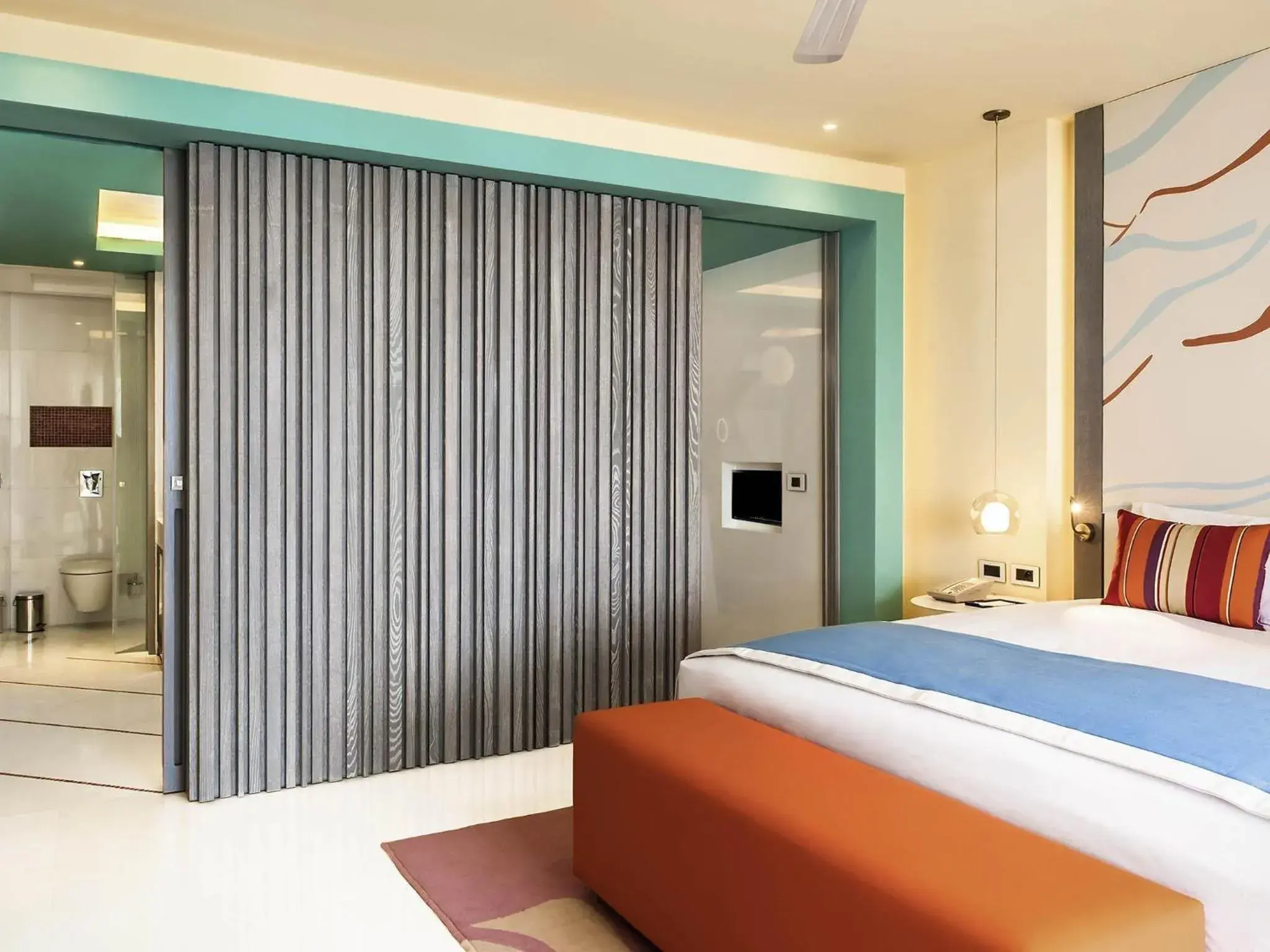 Bedroom, Bed in Sofitel Tamuda Bay Beach And Spa Bedroom, Bed in Sofitel Tamuda Bay Beach And Spa