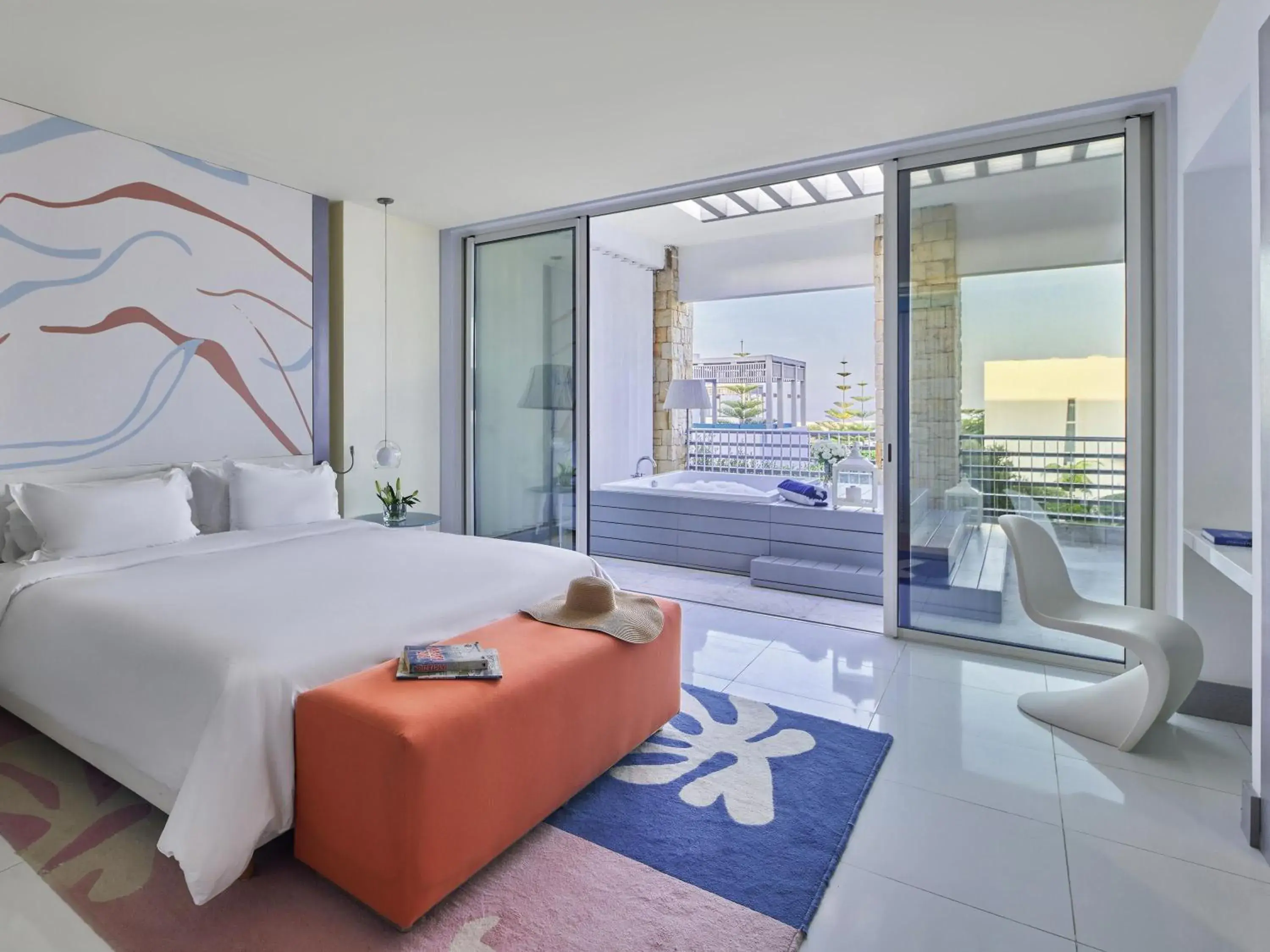 Bedroom, Bed in Sofitel Tamuda Bay Beach And Spa Bedroom, Bed in Sofitel Tamuda Bay Beach And Spa