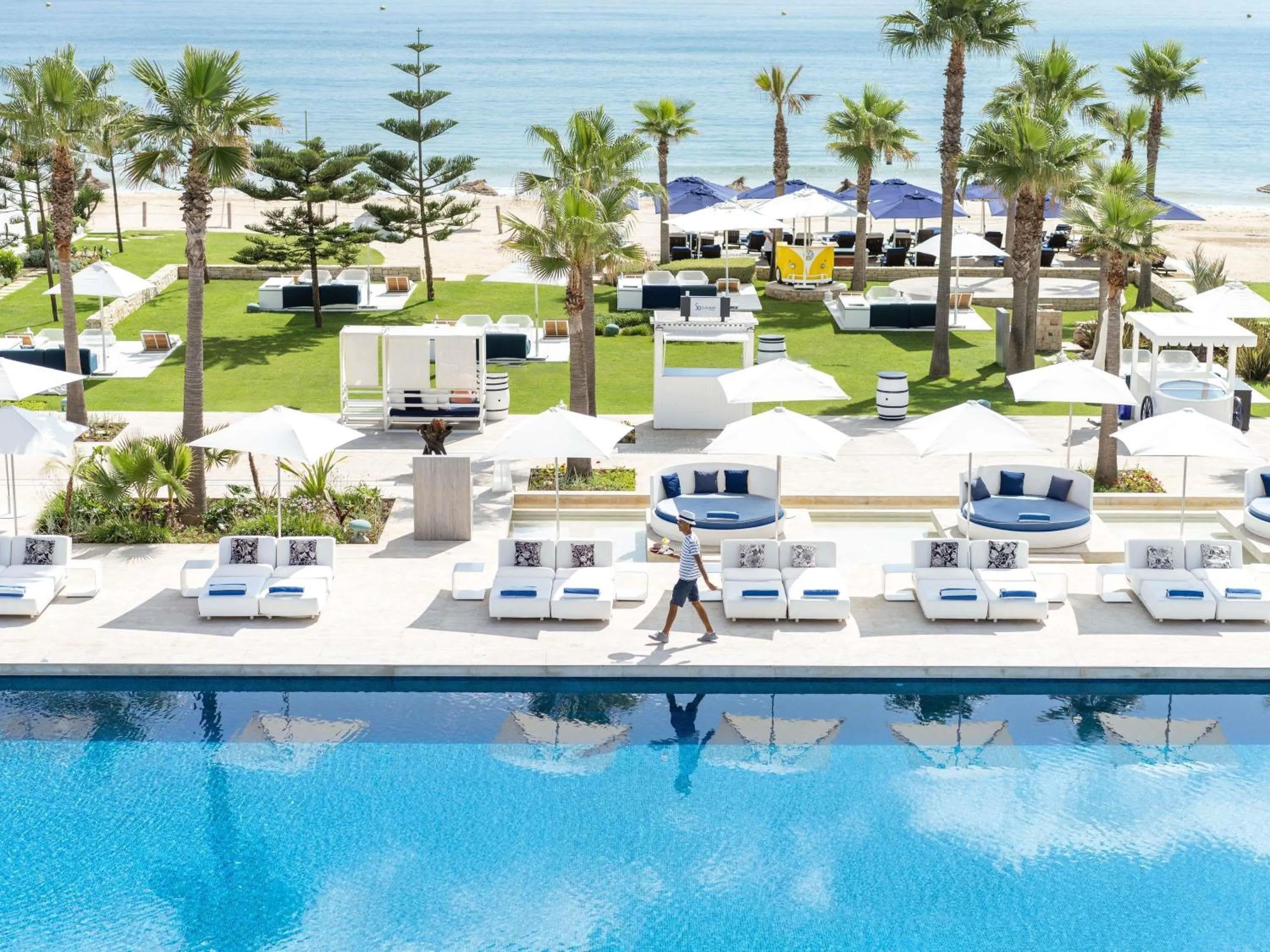 Pool view in Sofitel Tamuda Bay Beach And Spa