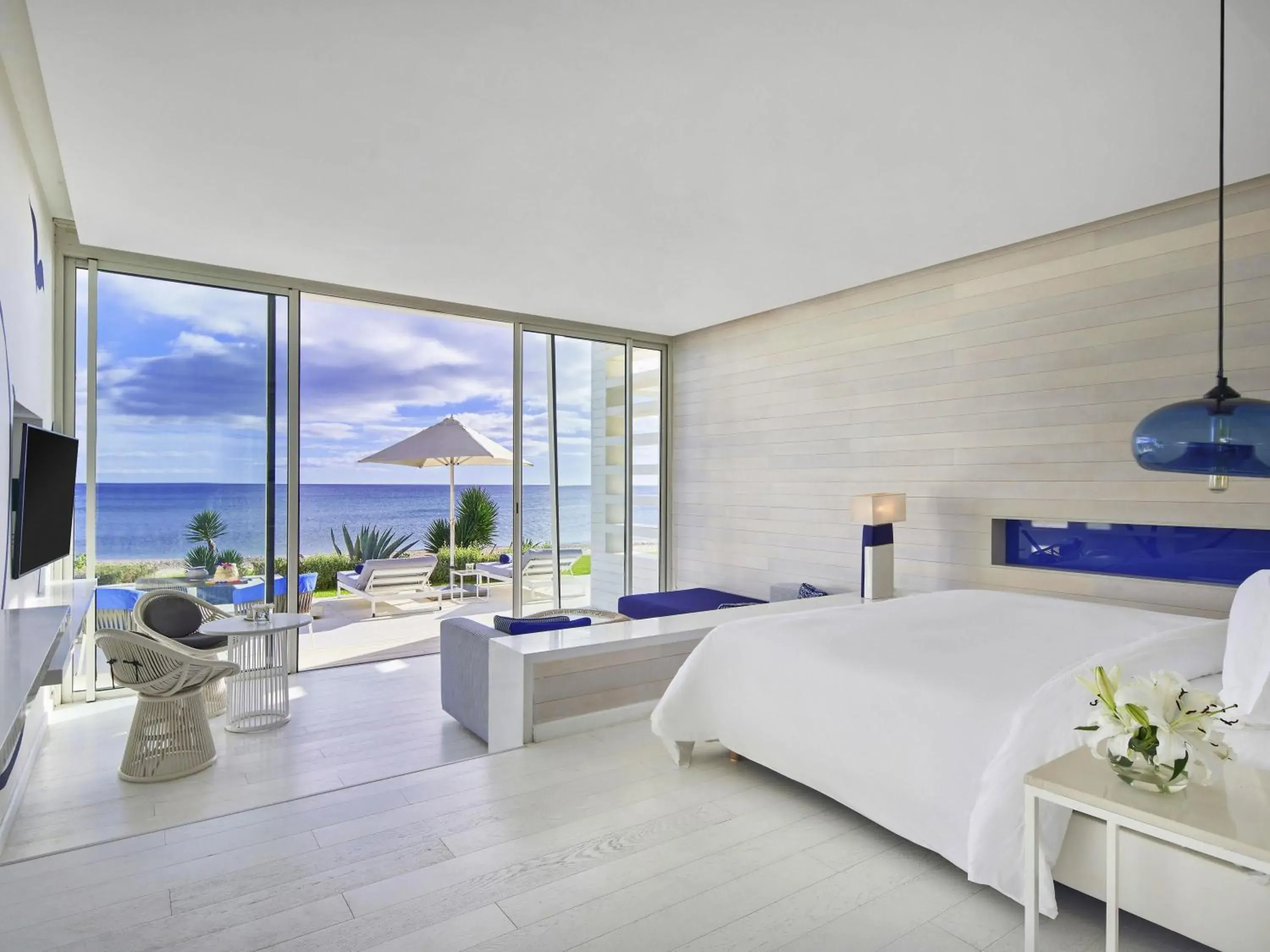 Bedroom, Bed in Sofitel Tamuda Bay Beach And Spa Bedroom, Bed in Sofitel Tamuda Bay Beach And Spa