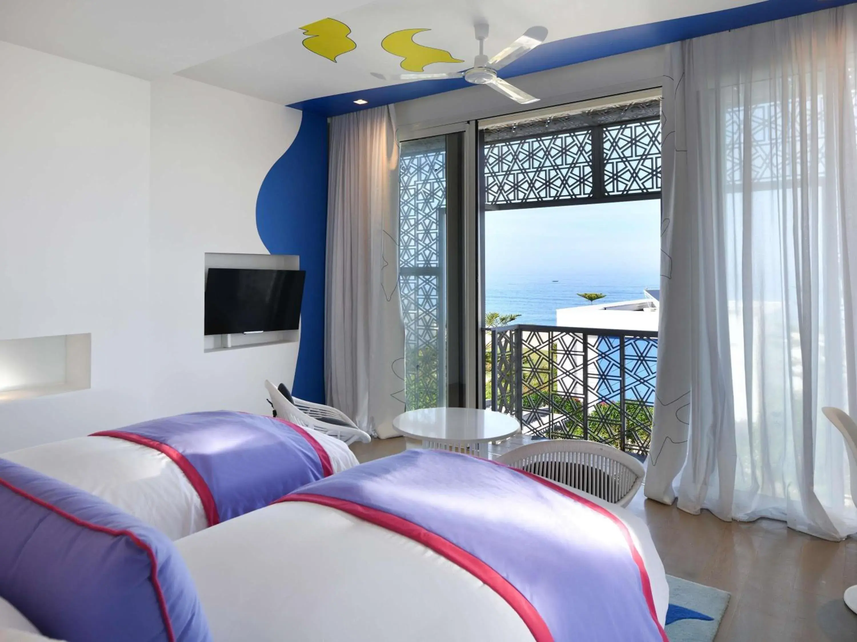 Bedroom, Bed in Sofitel Tamuda Bay Beach And Spa Bedroom, Bed in Sofitel Tamuda Bay Beach And Spa