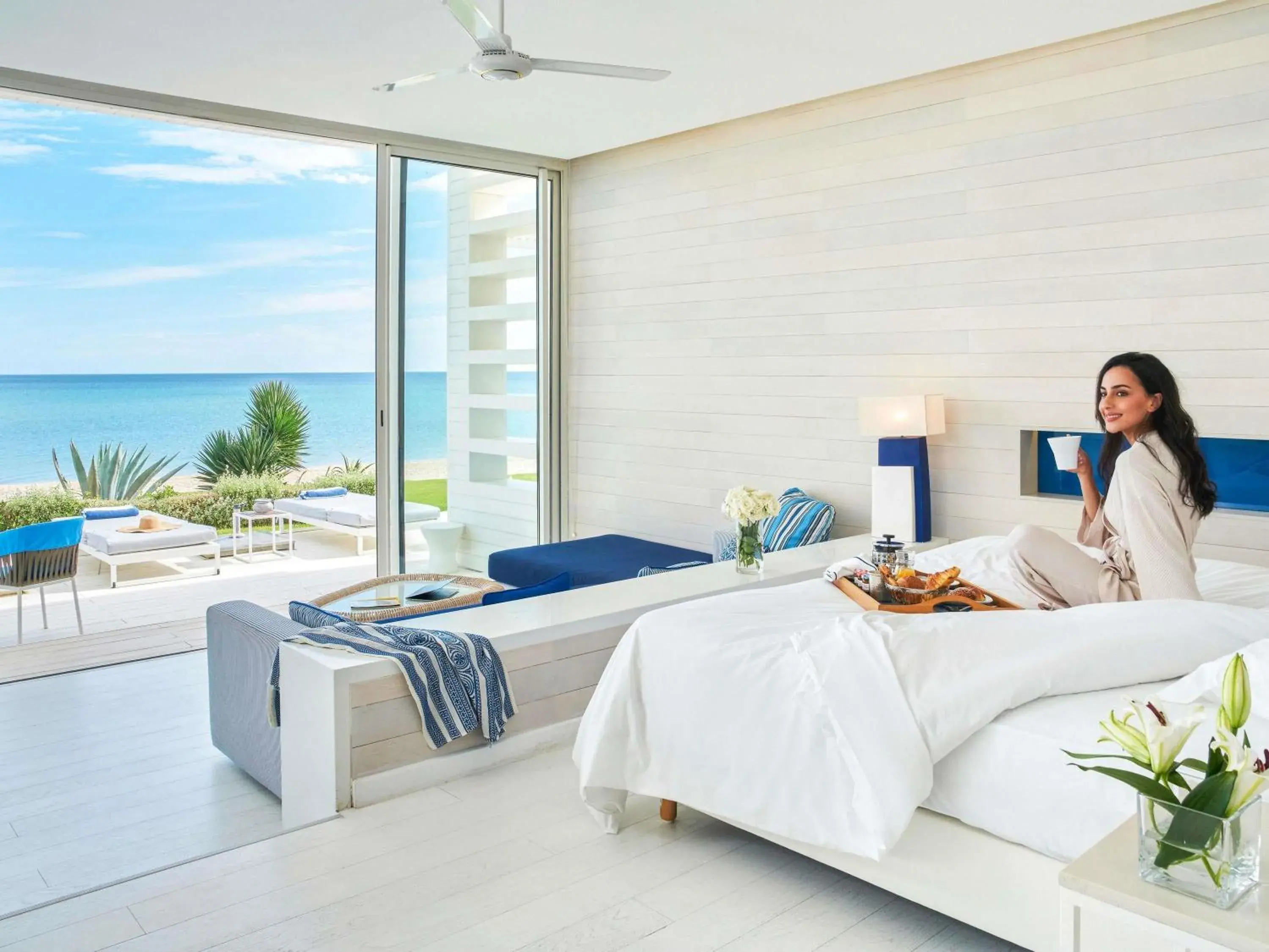 Bedroom, Bed in Sofitel Tamuda Bay Beach And Spa Bedroom, Bed in Sofitel Tamuda Bay Beach And Spa