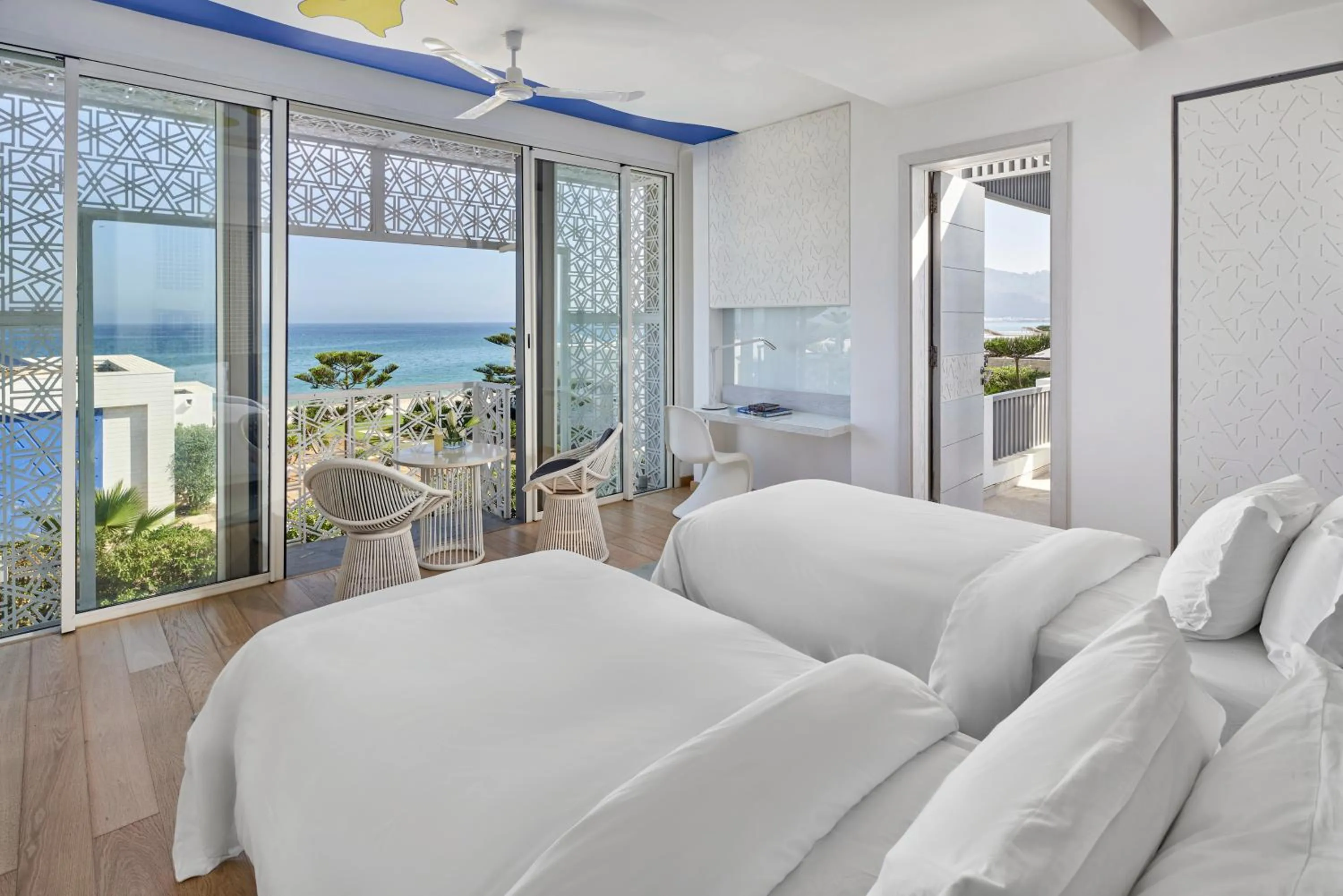 Bed in Sofitel Tamuda Bay Beach And Spa