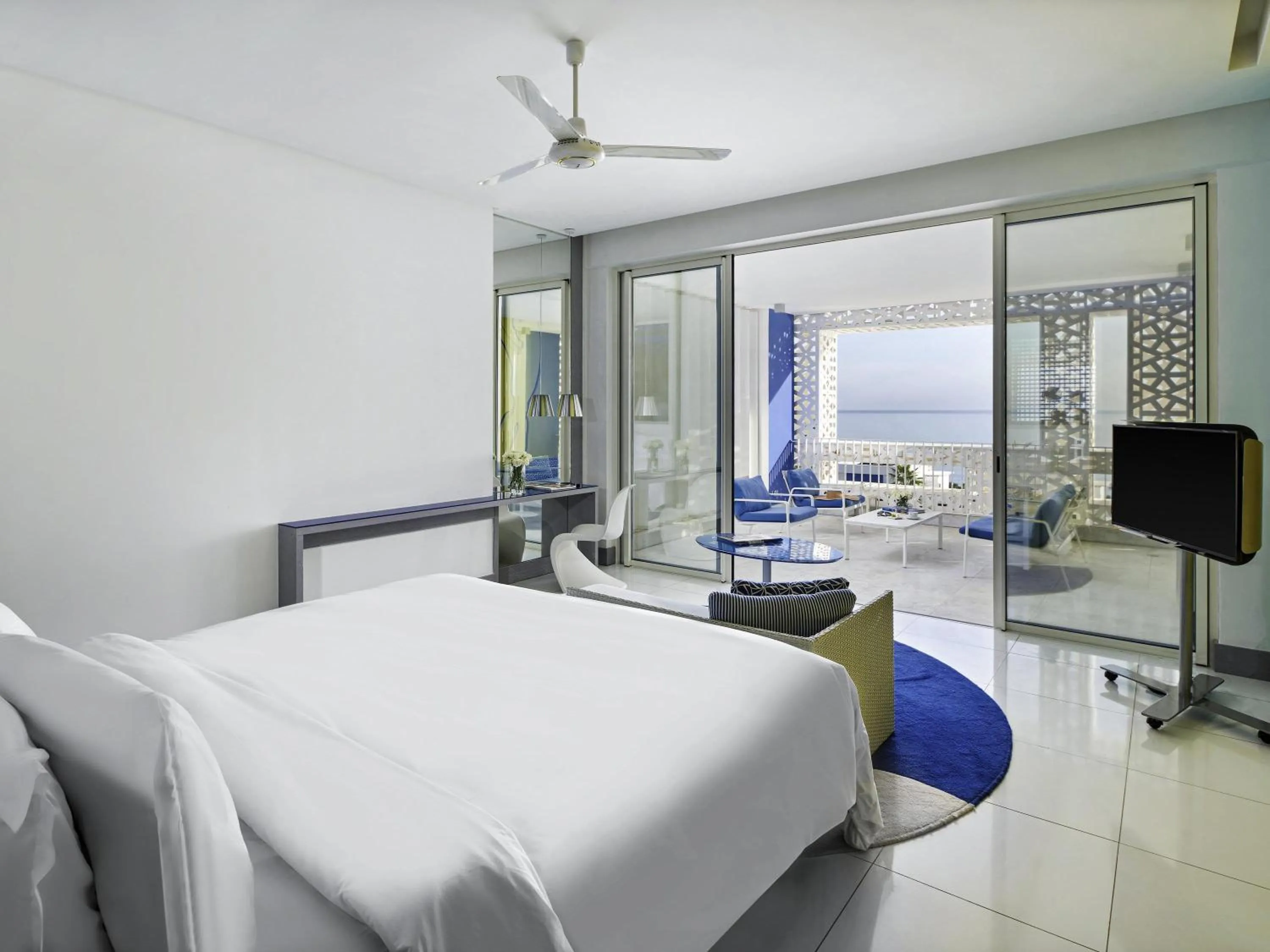 Bedroom, Bed in Sofitel Tamuda Bay Beach And Spa