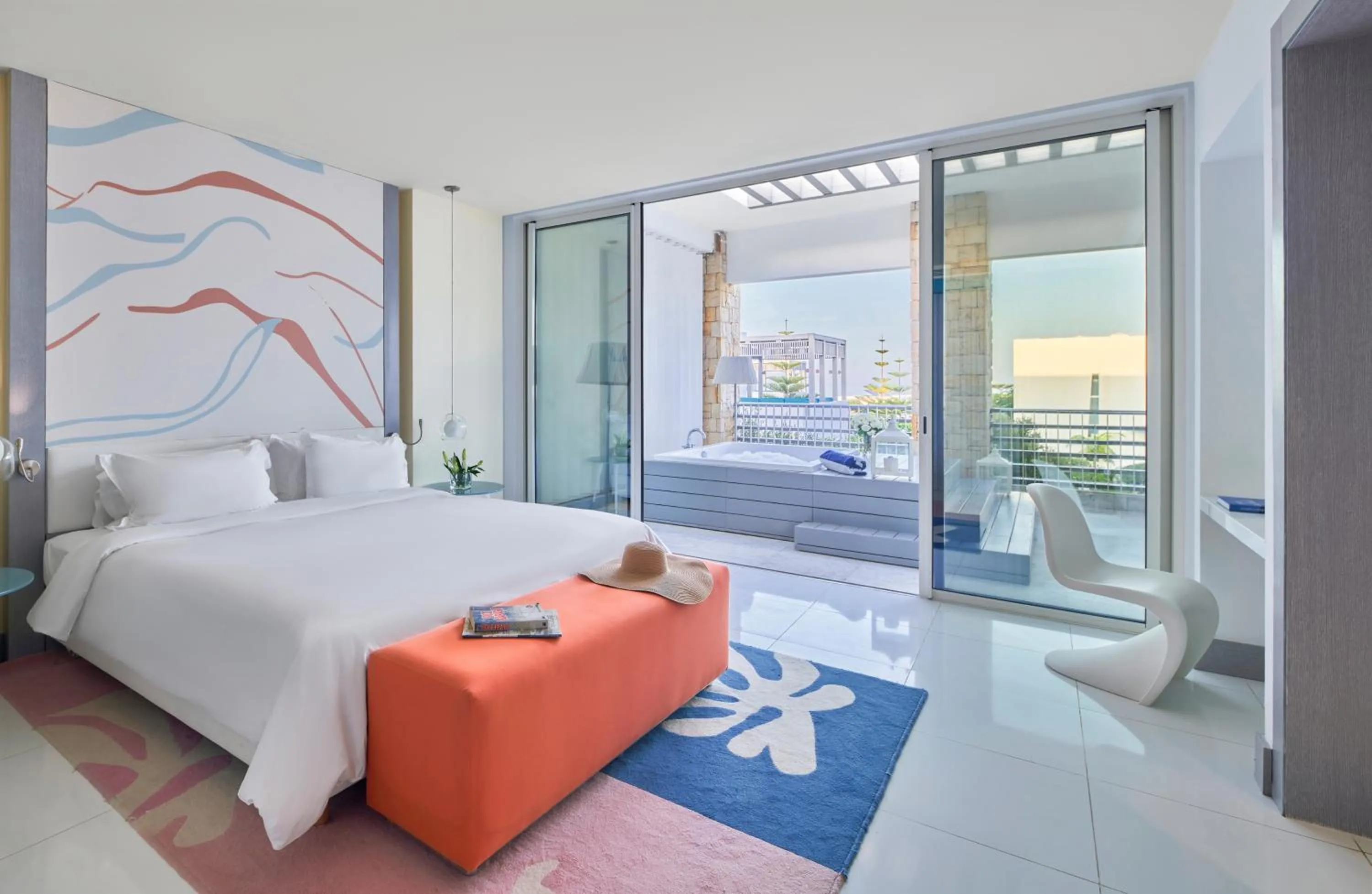 Bed in Sofitel Tamuda Bay Beach And Spa