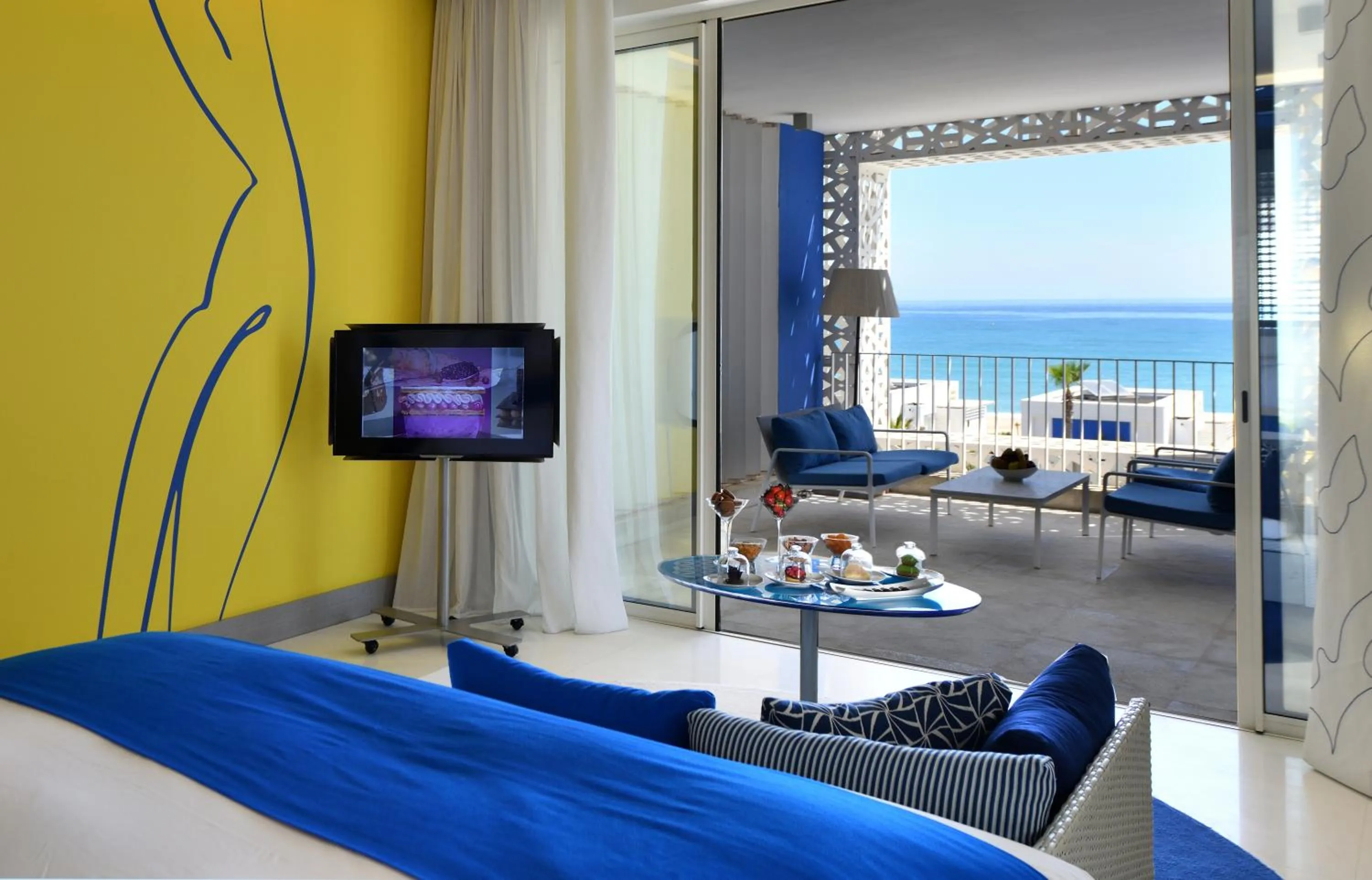 Natural landscape, Bed in Sofitel Tamuda Bay Beach And Spa