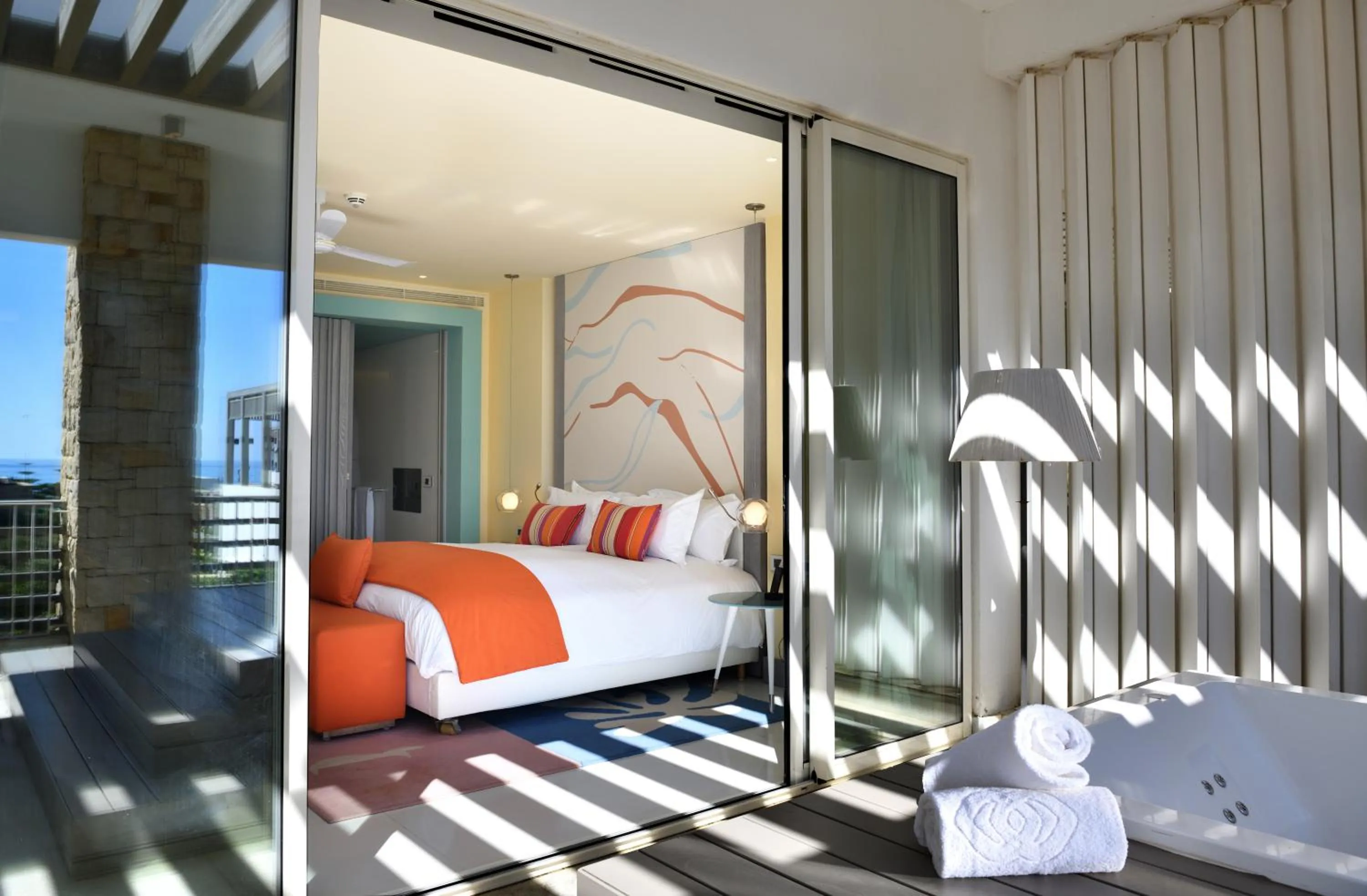 View (from property/room), Bed in Sofitel Tamuda Bay Beach And Spa