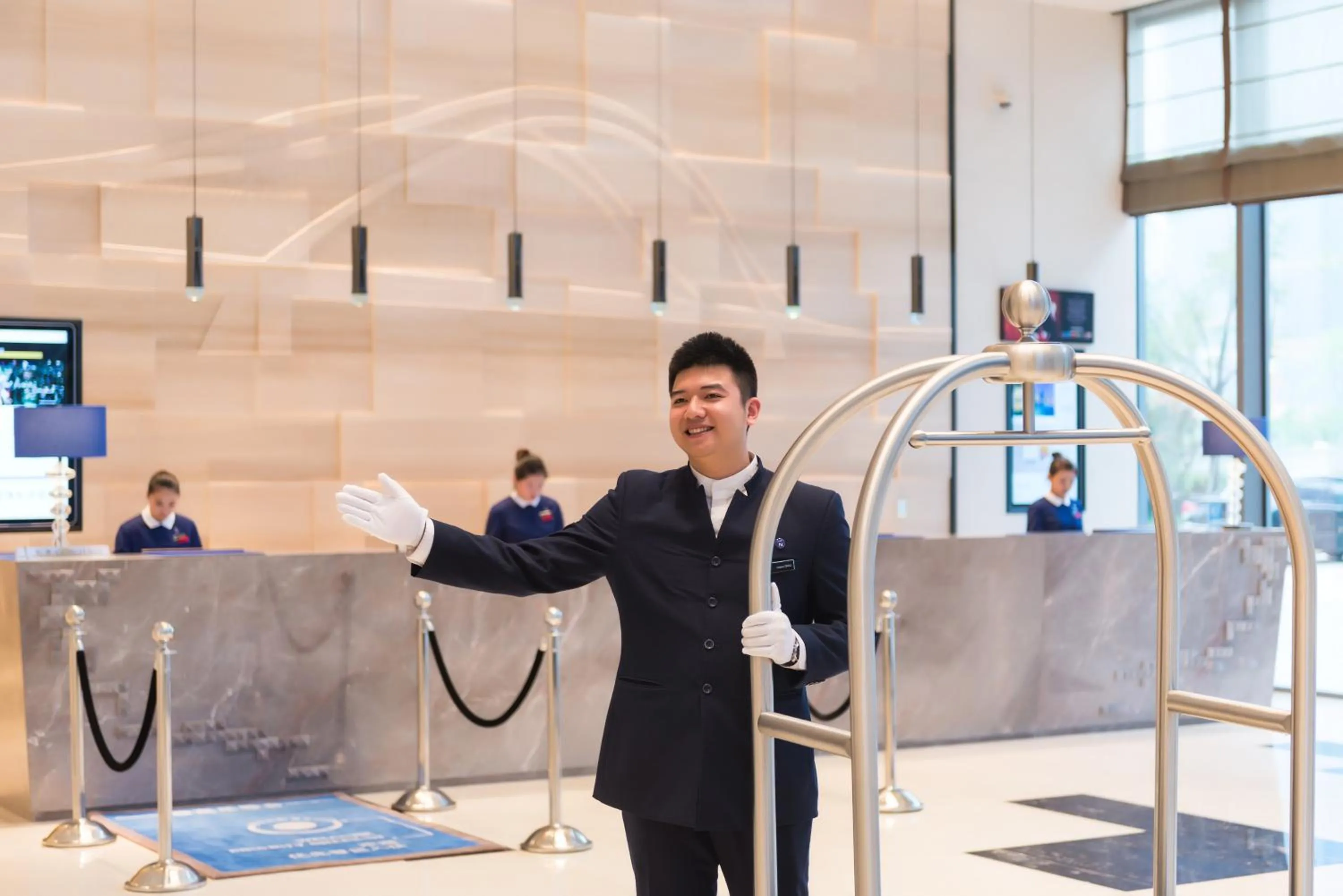 Staff in Novotel Ningbo East